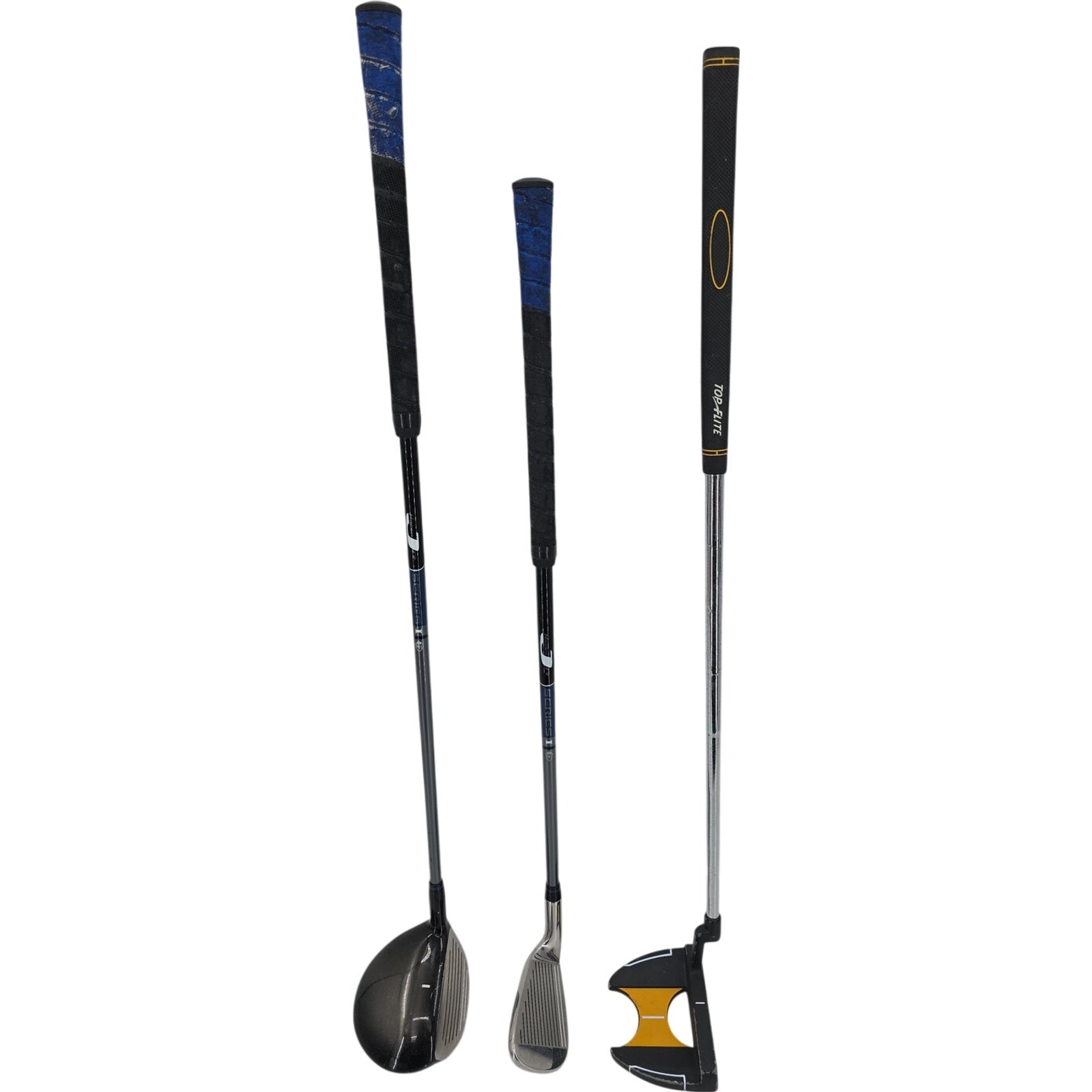 Walter Hagen Jr Series I Driver & Pitching Wedge w/ Top Flite XLj Putter RH Set