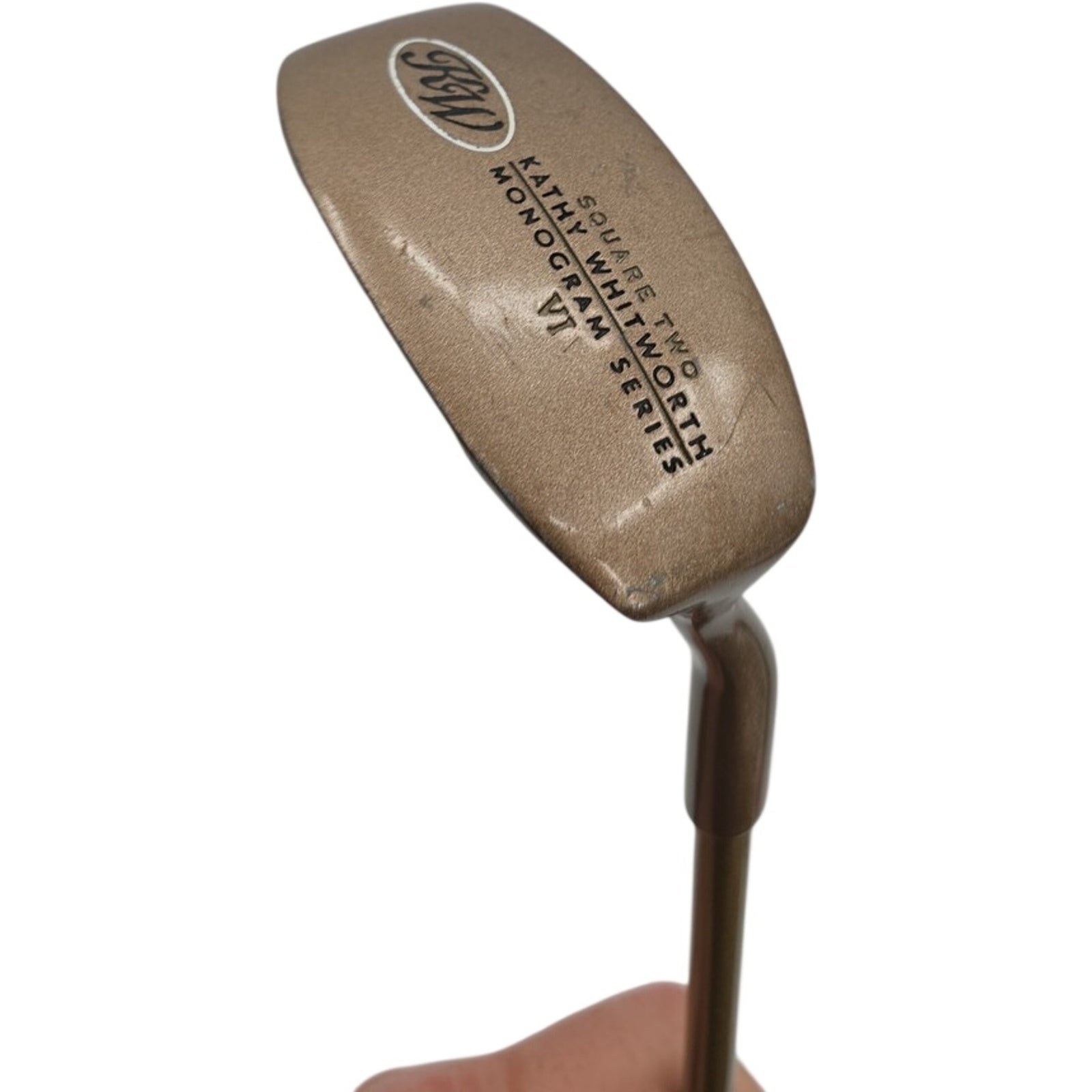 Square Two KW Kathy Whitworth Monogram Series VI Golf Putter RH w/ Orig Grip 33"