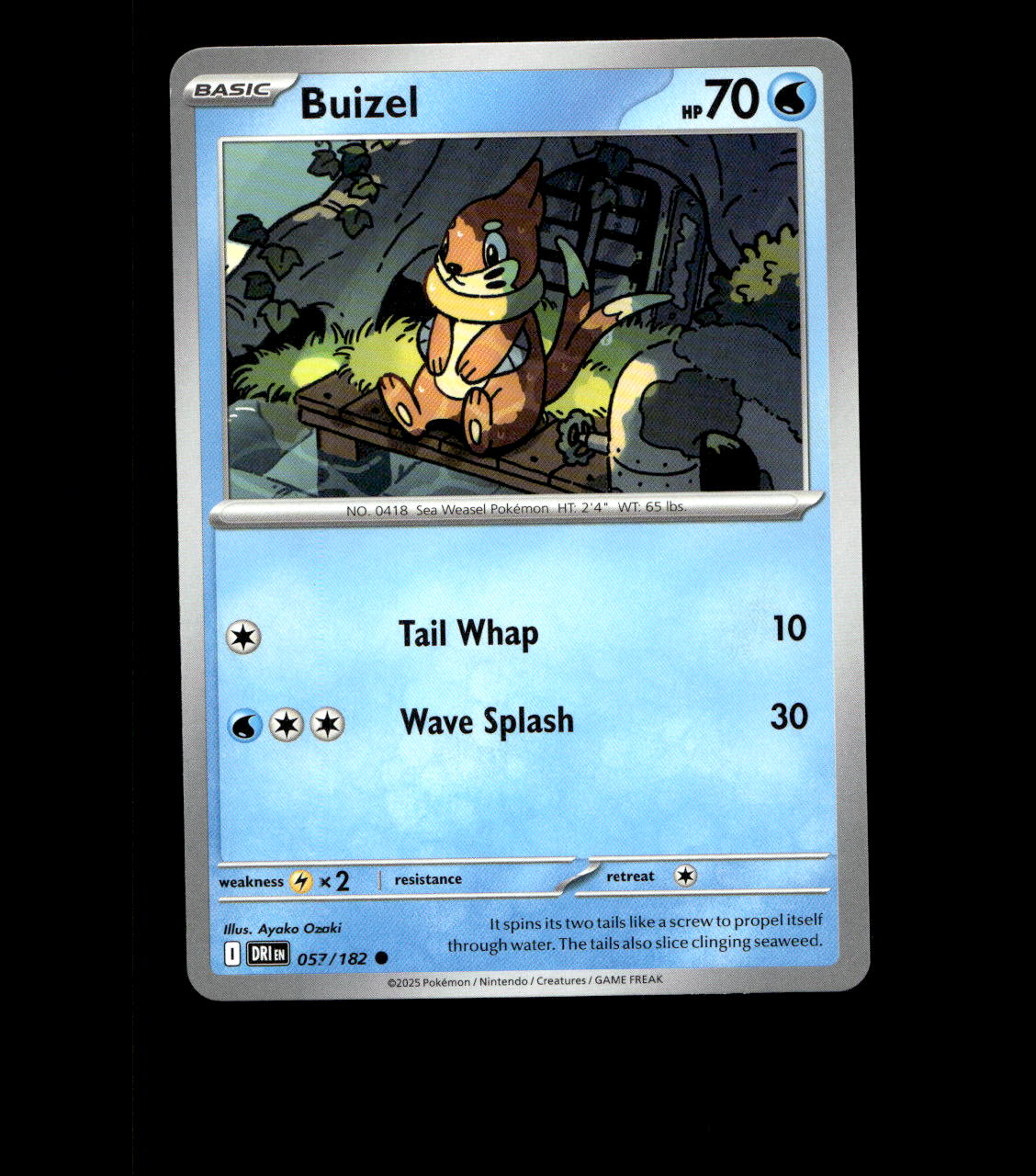 Buizel – 057/182 – Destined Rivals – Near Mint