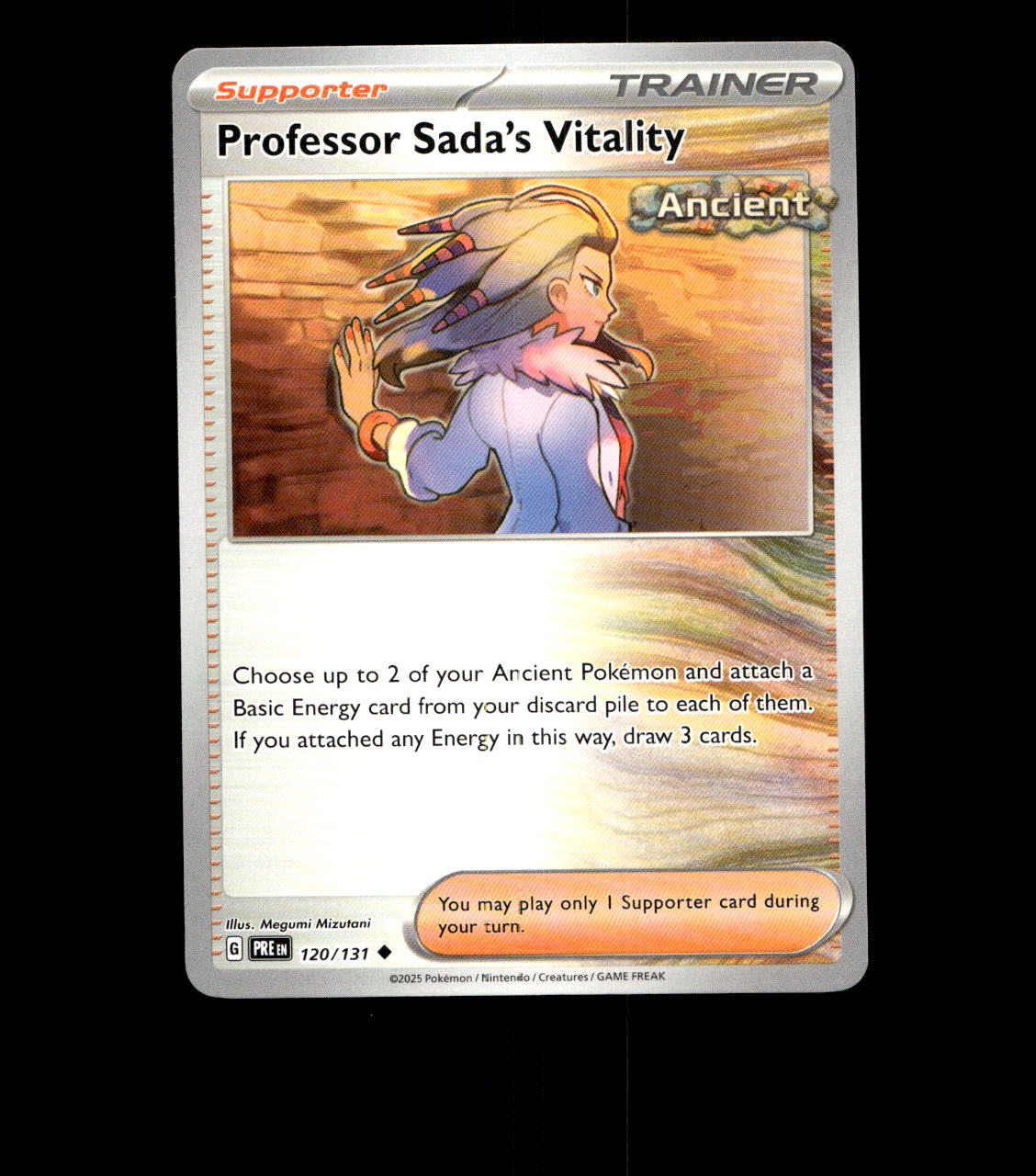 Professor Sada’s Vitality - 120/131 - Prismatic Evolutions - Near Mint