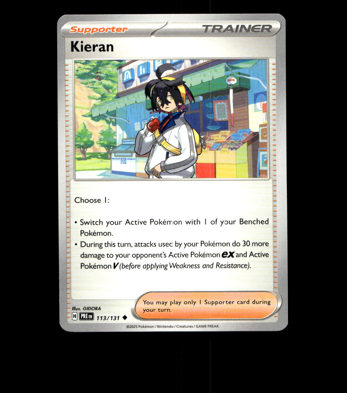 Kieran - 113/131 - Prismatic Evolutions - Near Mint