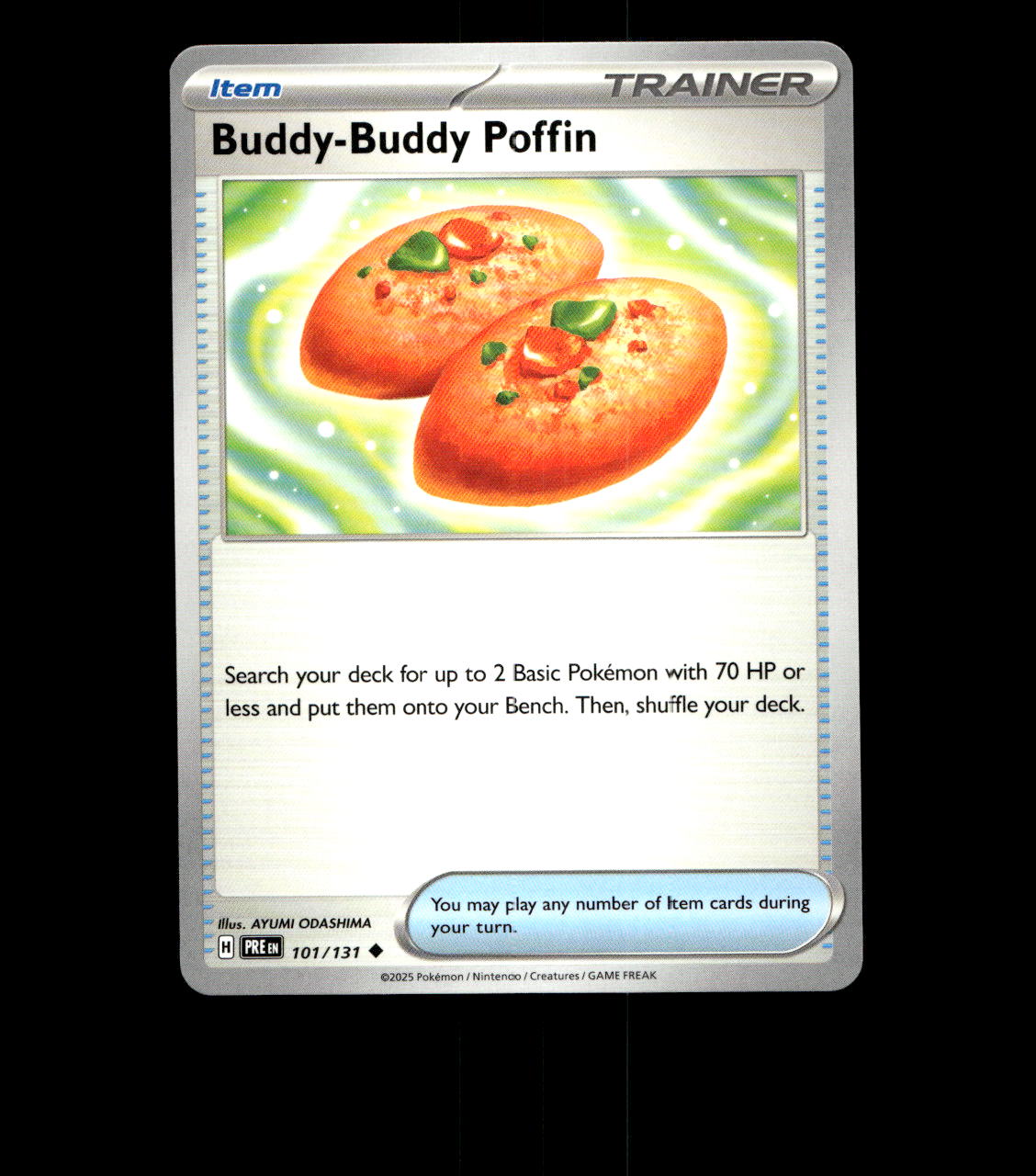 Buddy-Buddy Poffin - 101/131 - Prismatic Evolutions - Near Mint