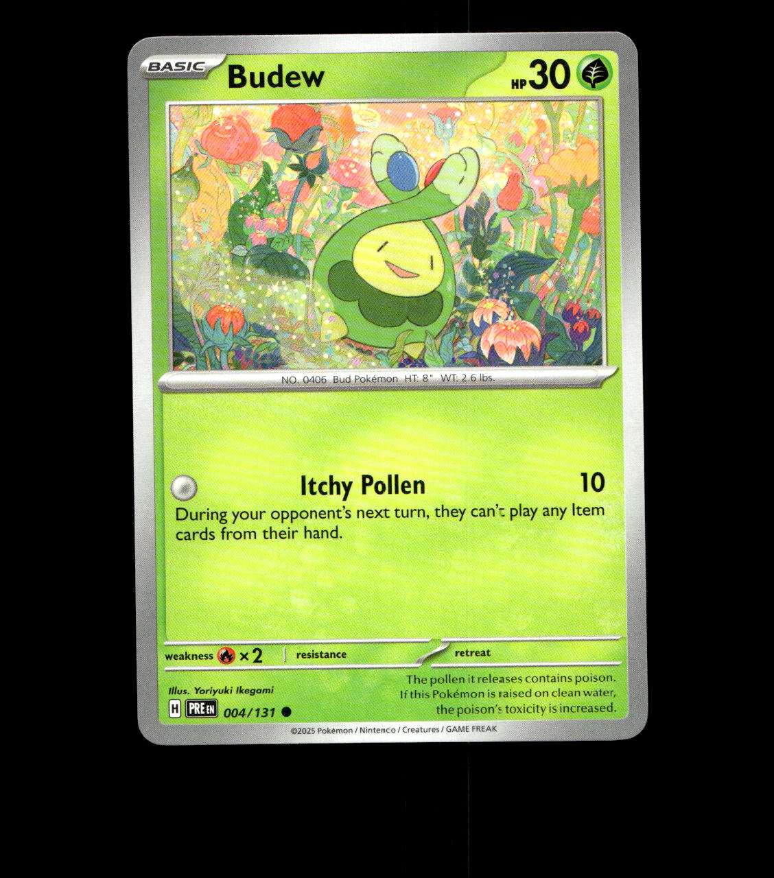 Budew - 004/131 - Prismatic Evolutions - Near Mint