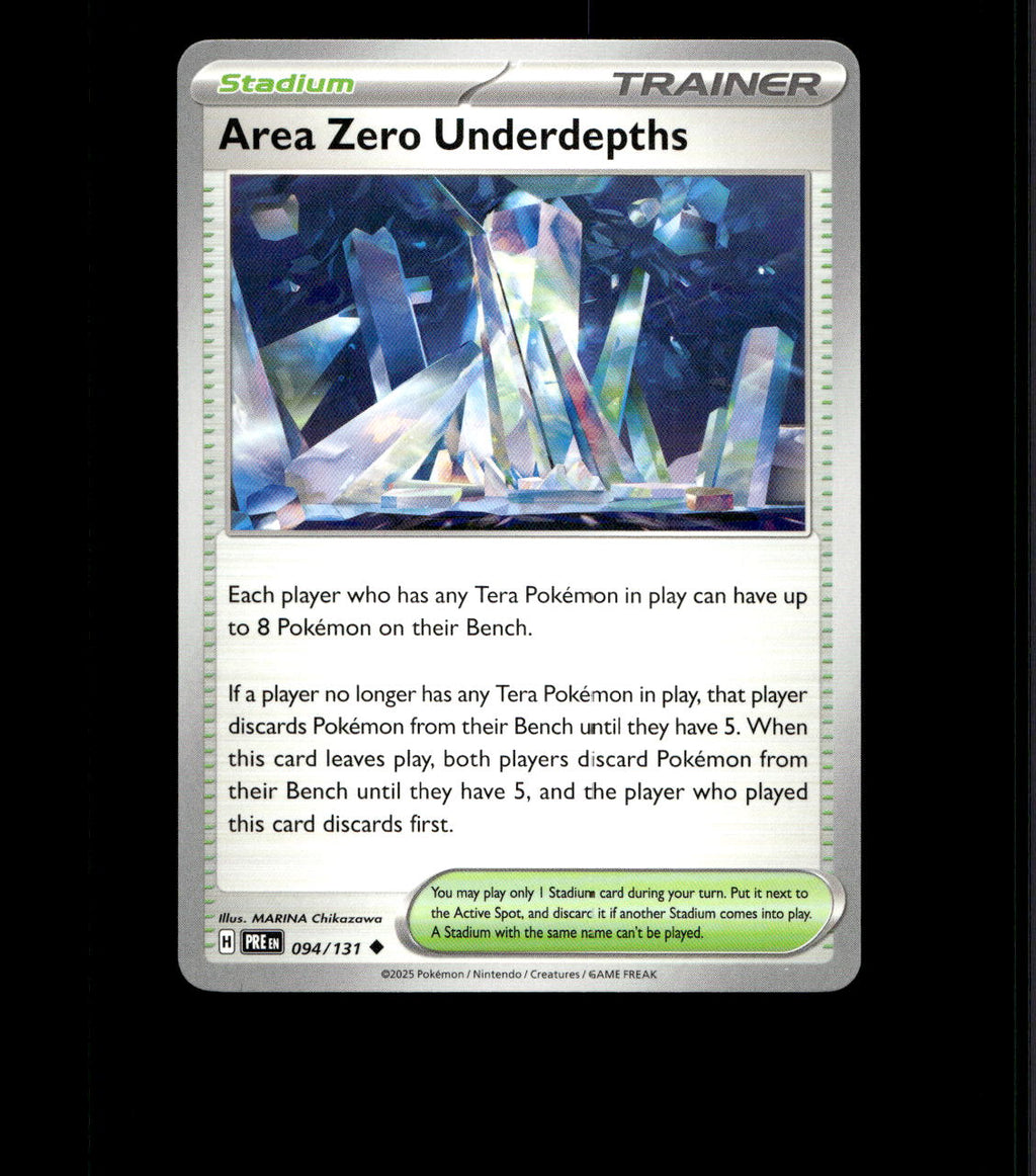 Area Zero Underdepths - 094/131 - Prismatic Evolutions