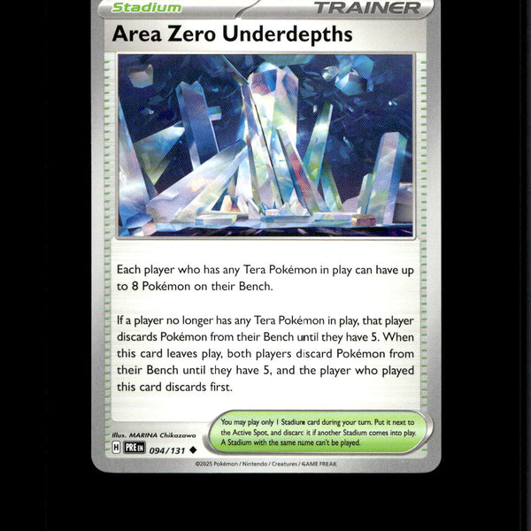 area zero underdepths pokemon card Pokemon TCG Area Zero Underdepths Gym Stamp Asia Exclusive SCR 131/142 Holo  Eng