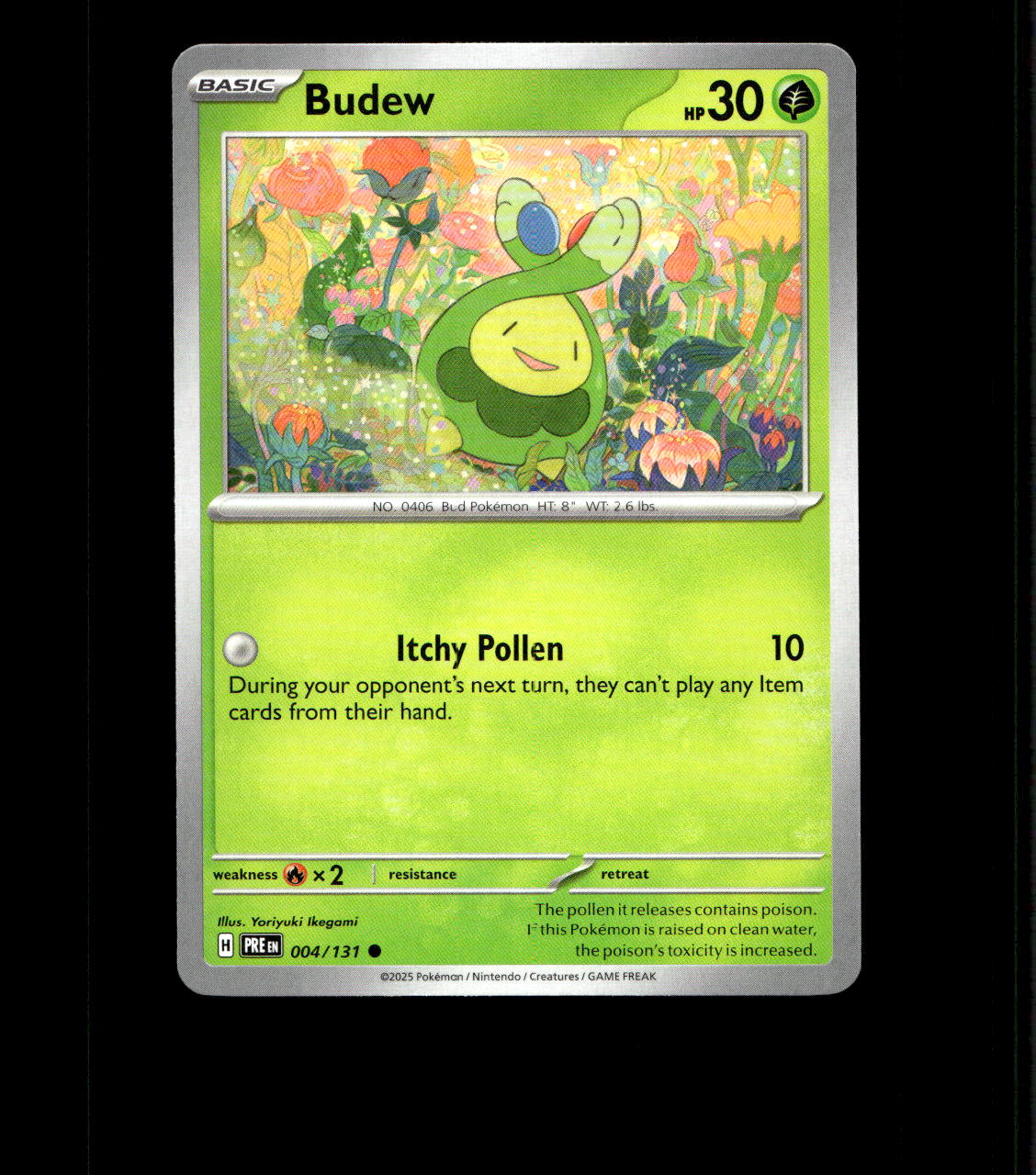 Budew - 004/131 - Prismatic Evolutions - Near Mint