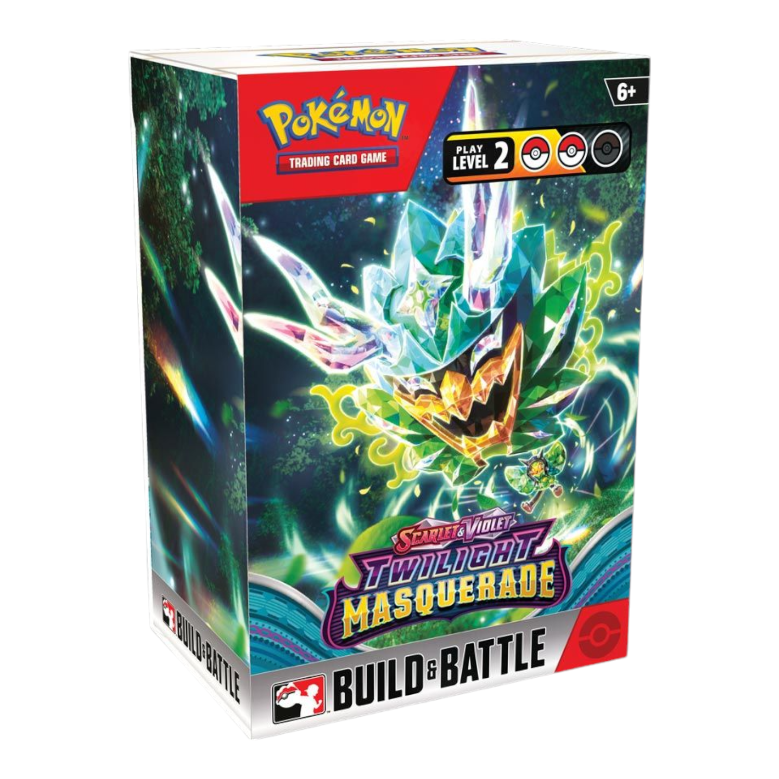 Pokémon TCG Scarlet & Violet Twilight Masquerade Build & Battle Box Display