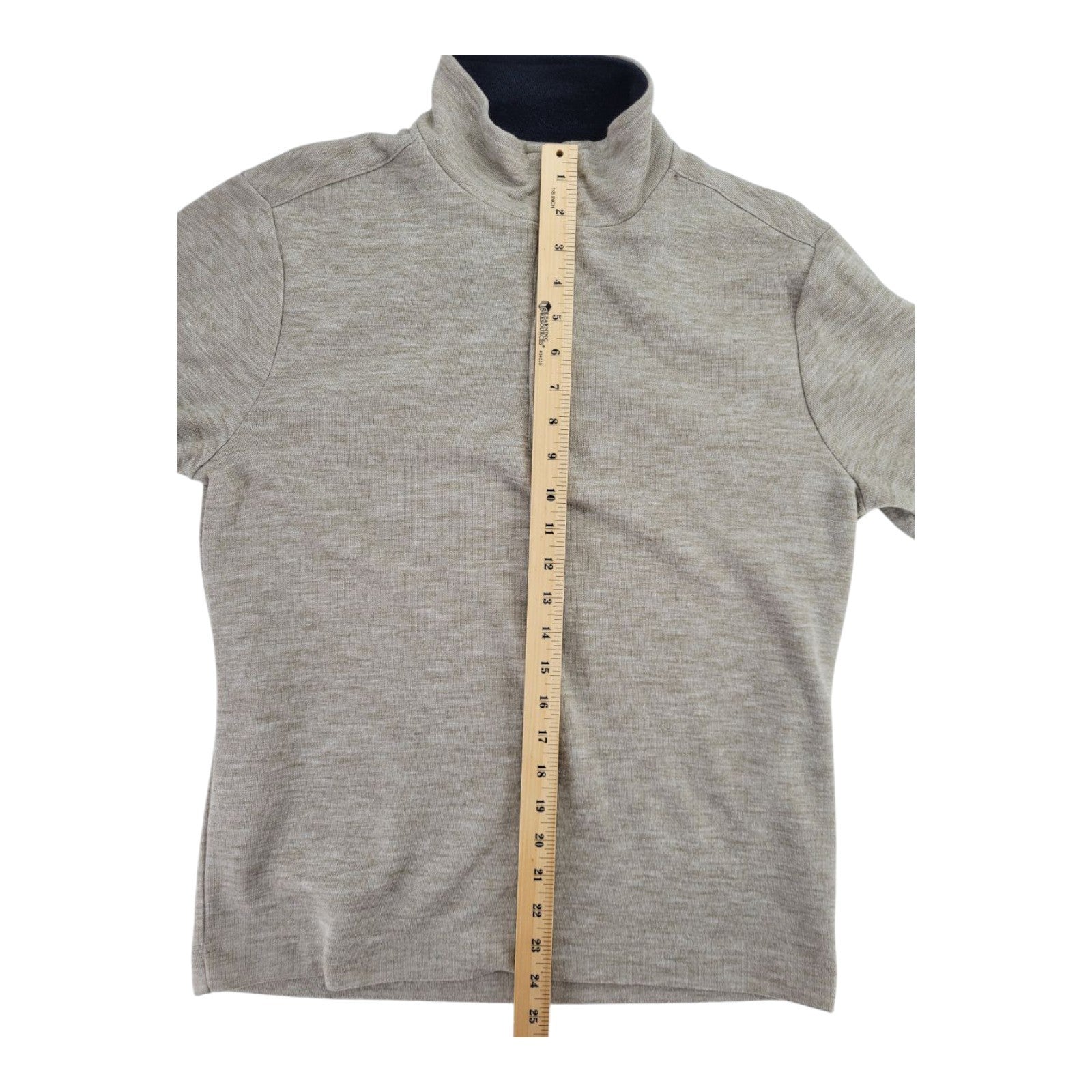 Banana Republic Beige 1/4 Zip Pullover Sweater Men's Size Small