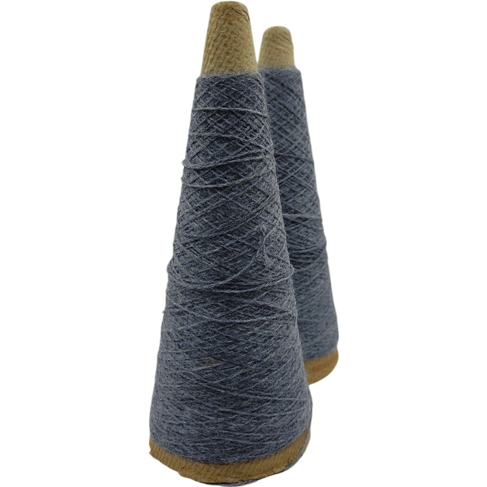 Vintage 2/24 Acrylic Weaving Knitting Cone Yarn Medium Oxford Ah501 Lot of 2