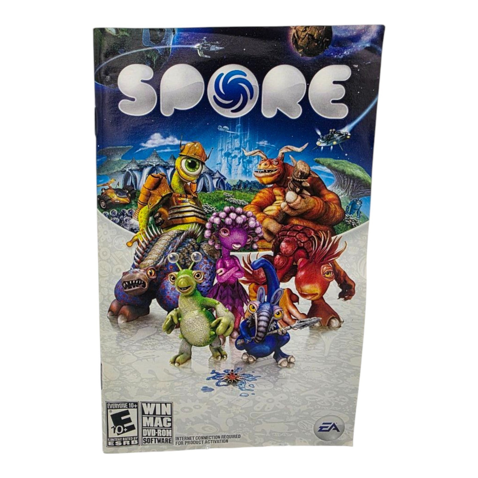 Spore PC MAC DVD ROM Game Complete with Manual EA Maxis 2008 Tested