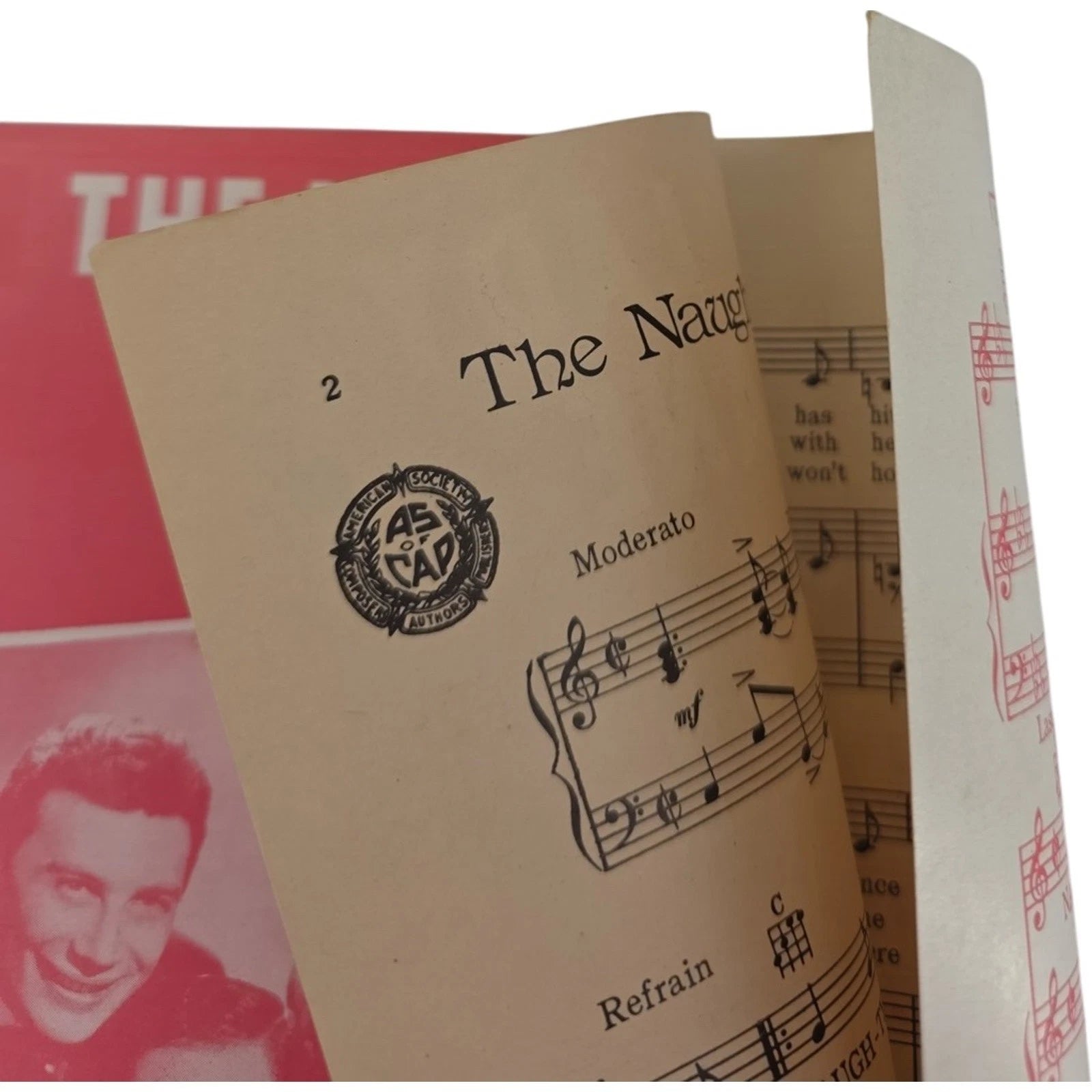1954 The Naughty Lady of Shady Lane Sheet Music Recorded by The Ames Bros