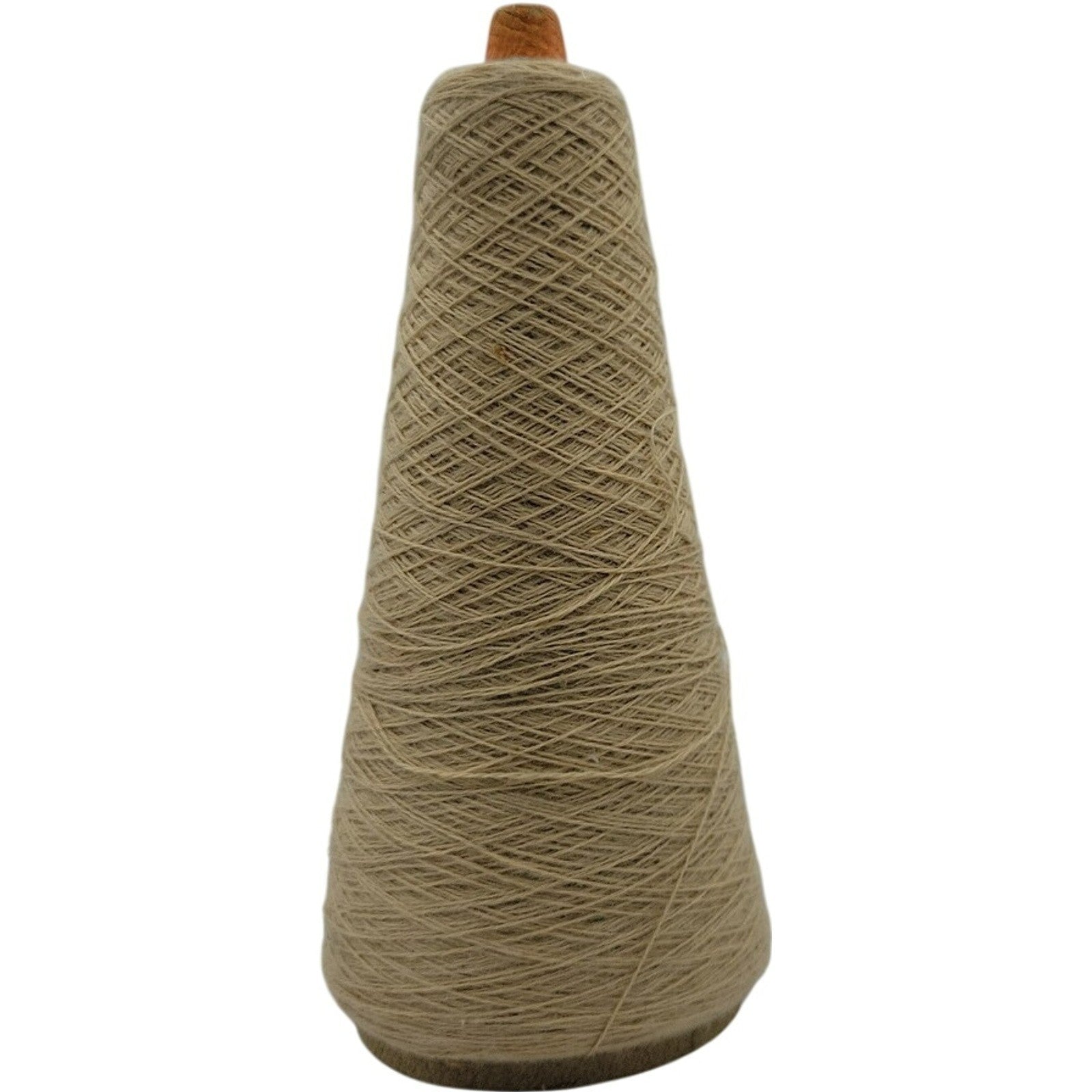 Vintage Acrylic Weaving Knitting Yarn 2/23 Beige 32907