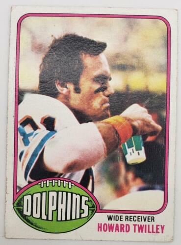 1976 Topps Chewing Gum Football Cards Miami Dolphins