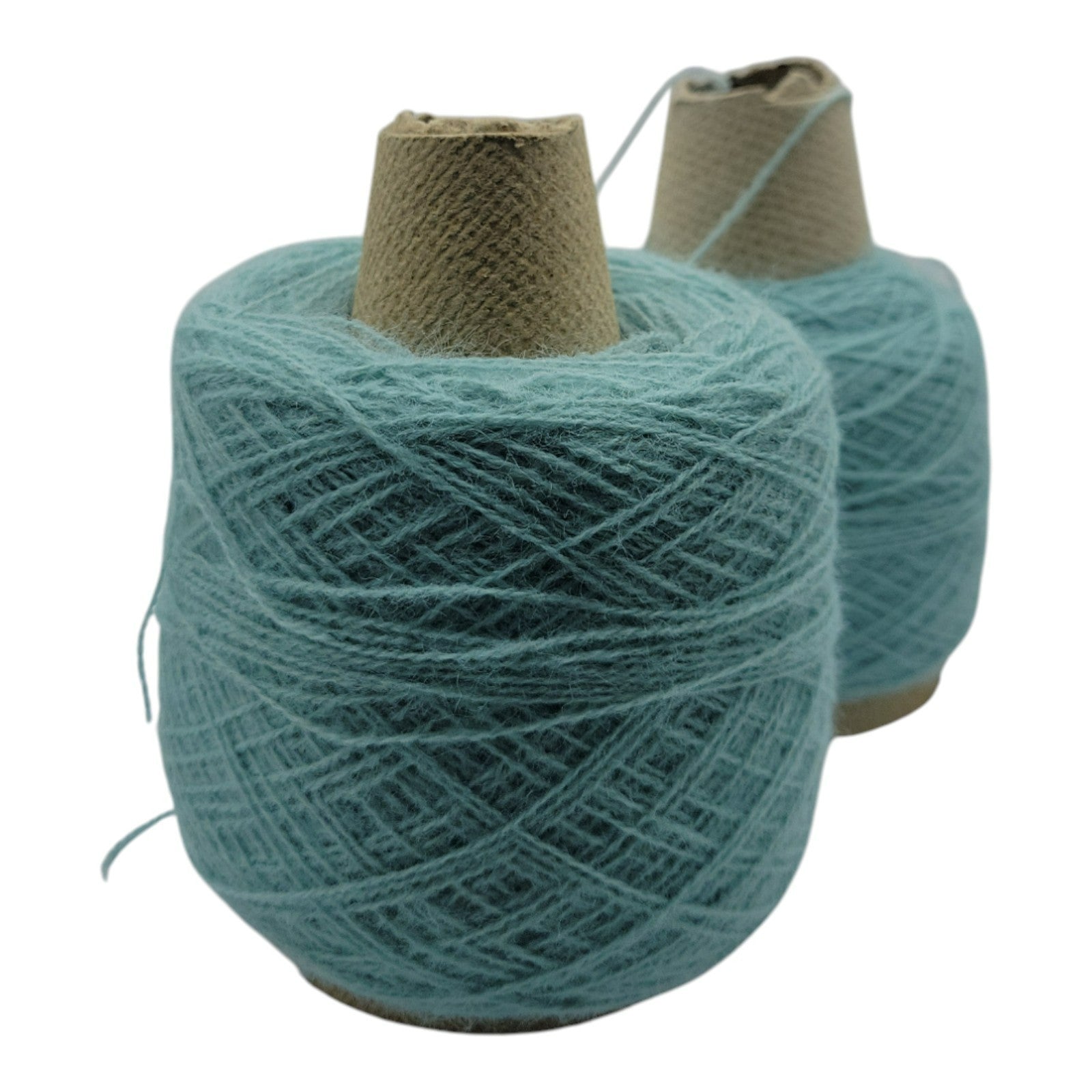 Vintage Templon 2/24 Dk Jade Header S-78827 Acrylic Cone Yarn Lot of 2
