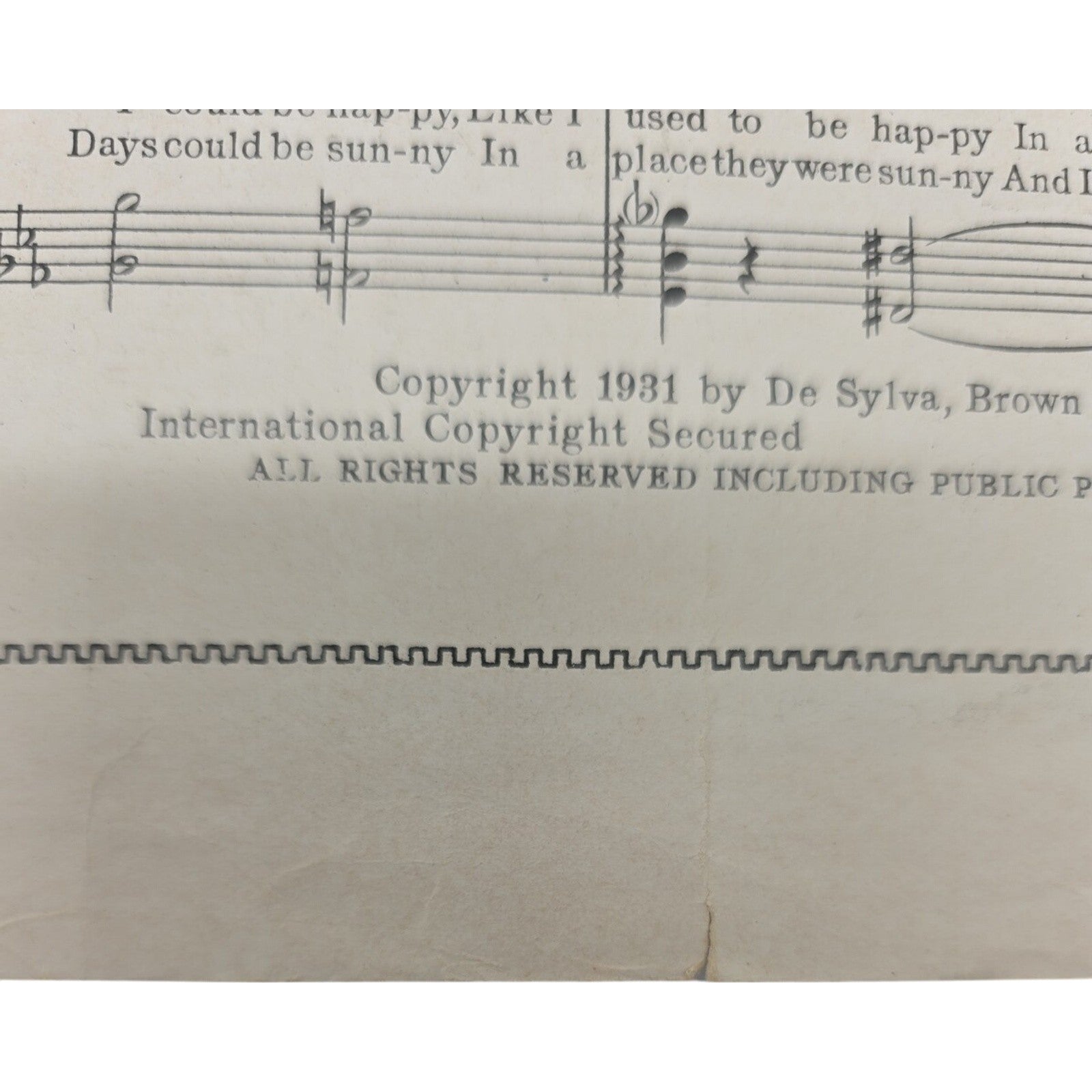 Vintage By A Lazy Country Lane 1931 Sheet Music By Bud Green Sam H Stept