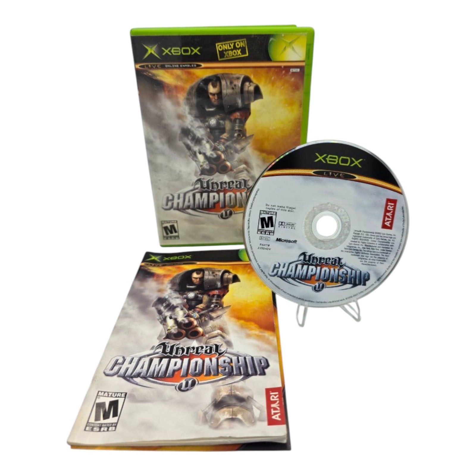 Xbox Unreal Championship Game Complete with Manual