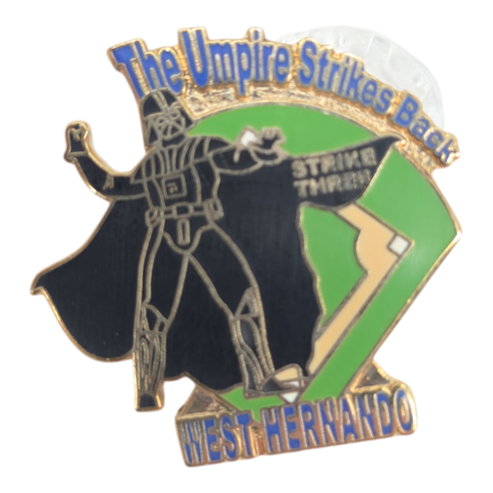 West Hernando Little League Baseball Umpire & Ninja Turtle Pins Lot of 7