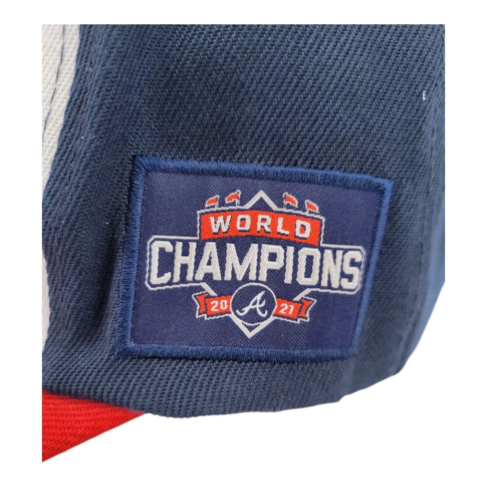 Atlanta Braves 2021 World Series Champions Hat Snapback Cap NAPA MLB Baseball