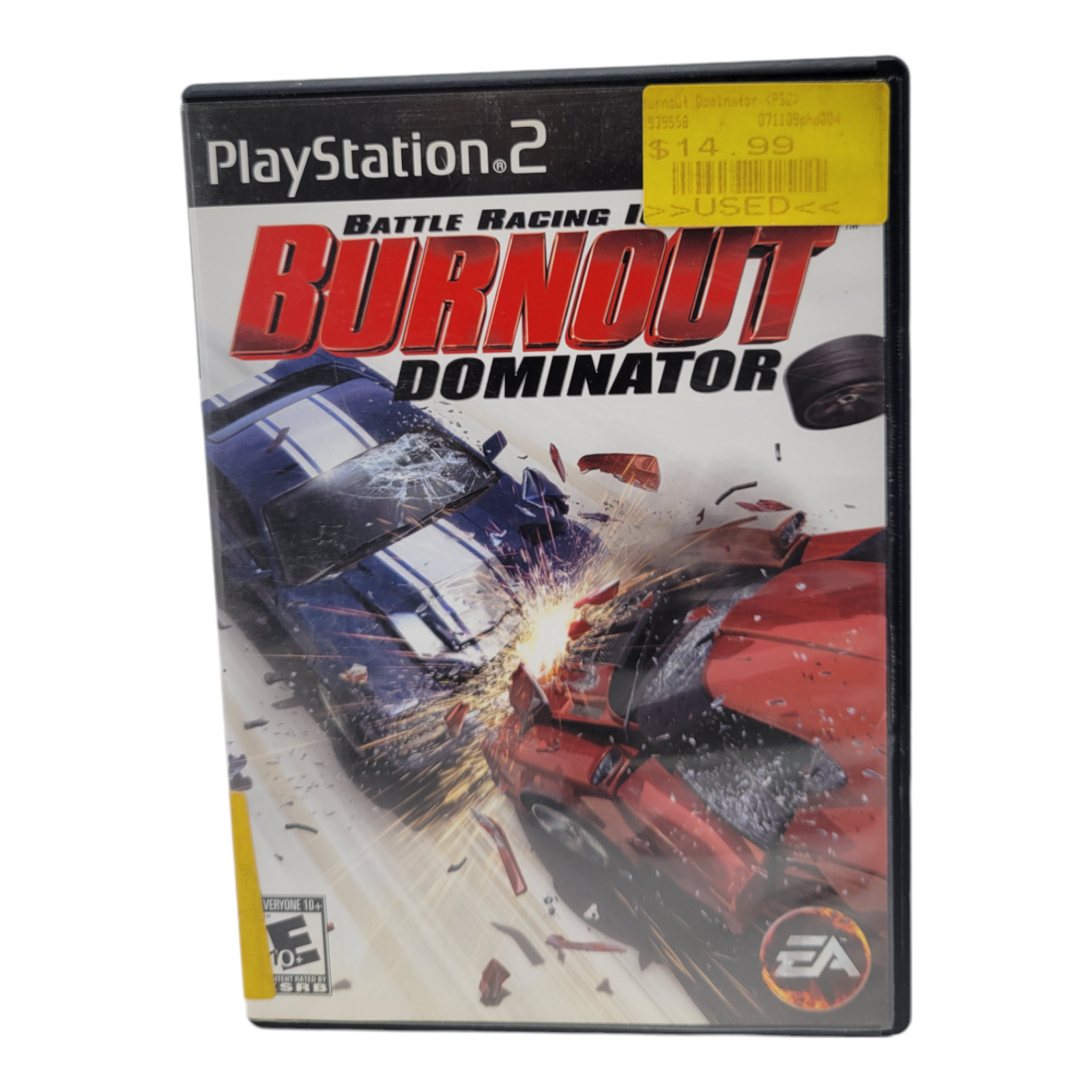 EA Burnout Dominator PlayStation 2 PS2 Battle Racing Ignited 2007 Game