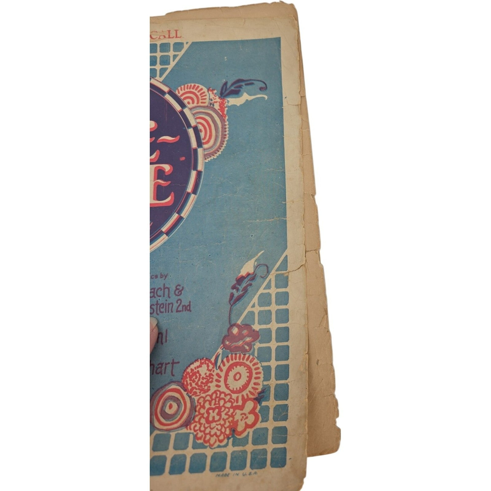 Vintage 1924 Sheet Music Indian Love Call from Rose-Marie Musical