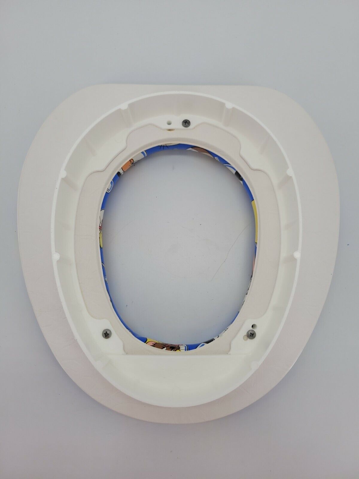 Vintage Warner Brothers Looney Tunes Blue Comfort Padded Soft Potty Seat