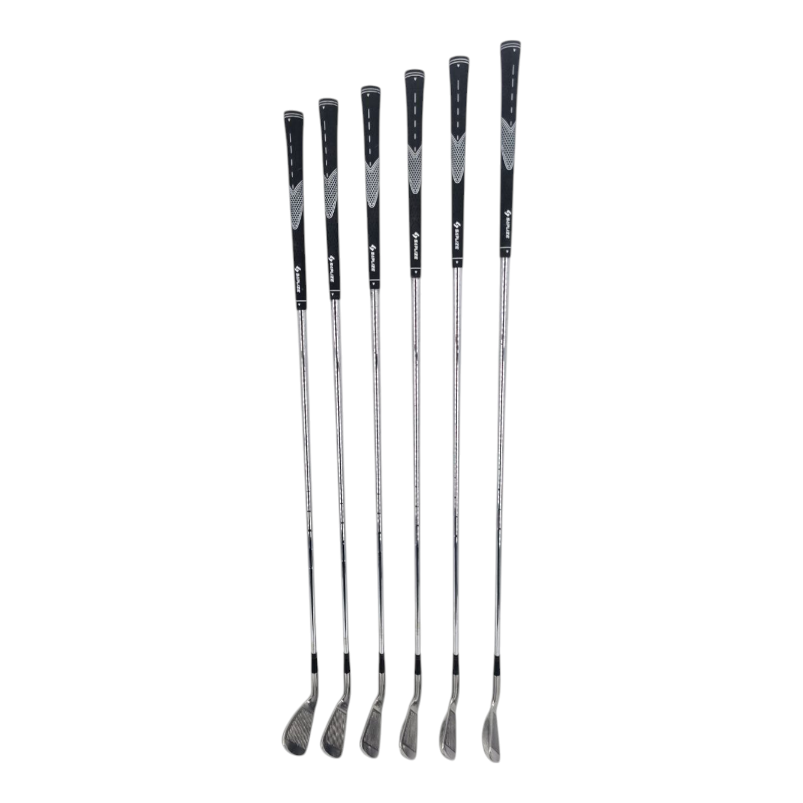 Dunlop Power Flange Iron Set 3-8 Mens RH Steel Shaft Saplize Grips Golf Clubs