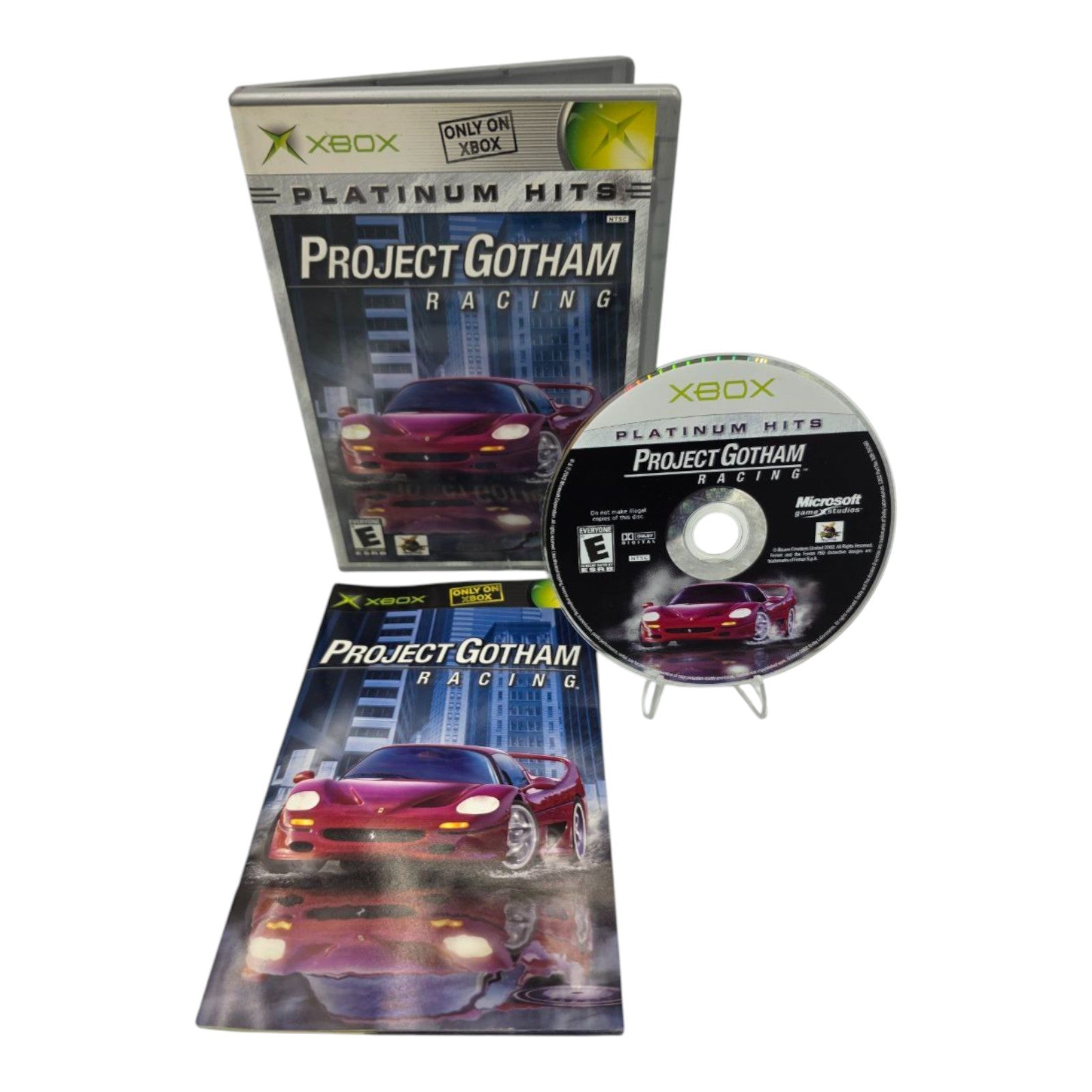 Xbox Project Gotham Racing Game Complete with Manual 2002