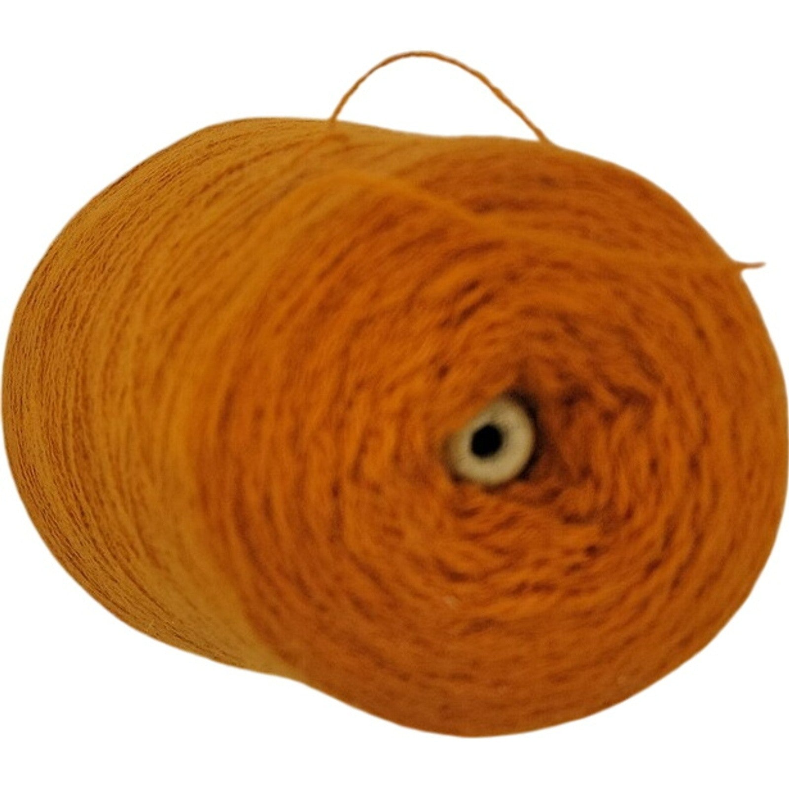 Vintage 1980s National Spinning Co 2/24 Acrylic Cone Yarn Copper 1K223