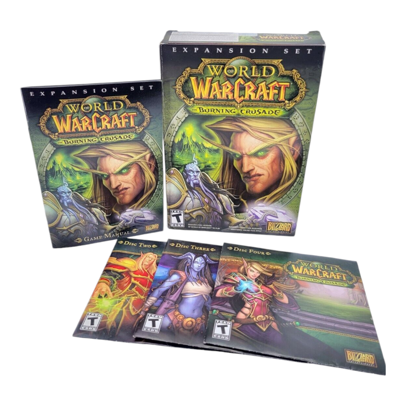 World of Warcraft The Burning Crusade T Rated Expansion Set Video Game DVD