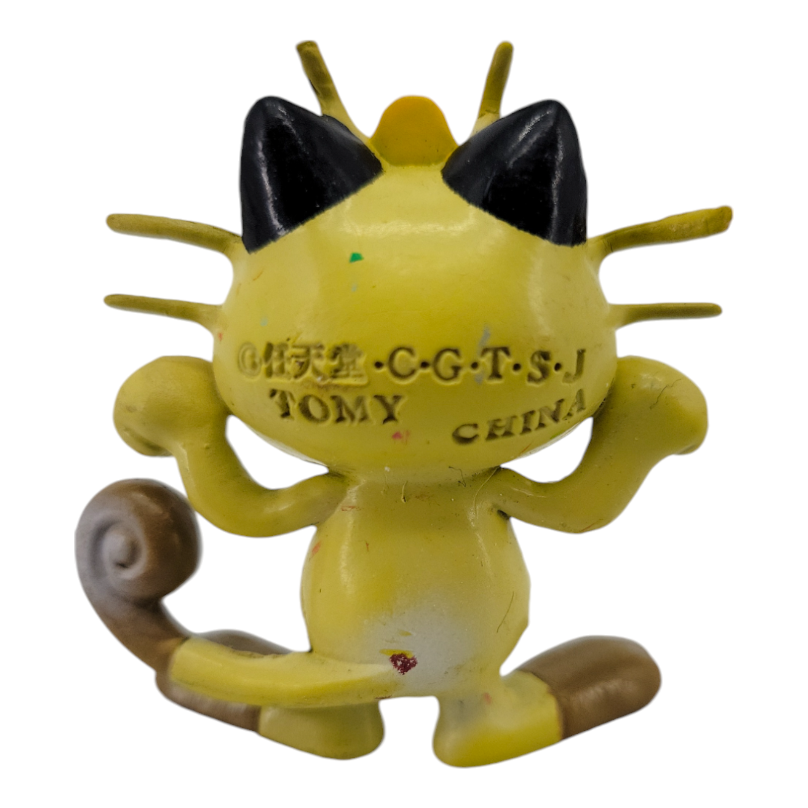 1999 TOMY Pokemon Meowth Figure CGTSJ Vintage Nintendo Collectible Toy