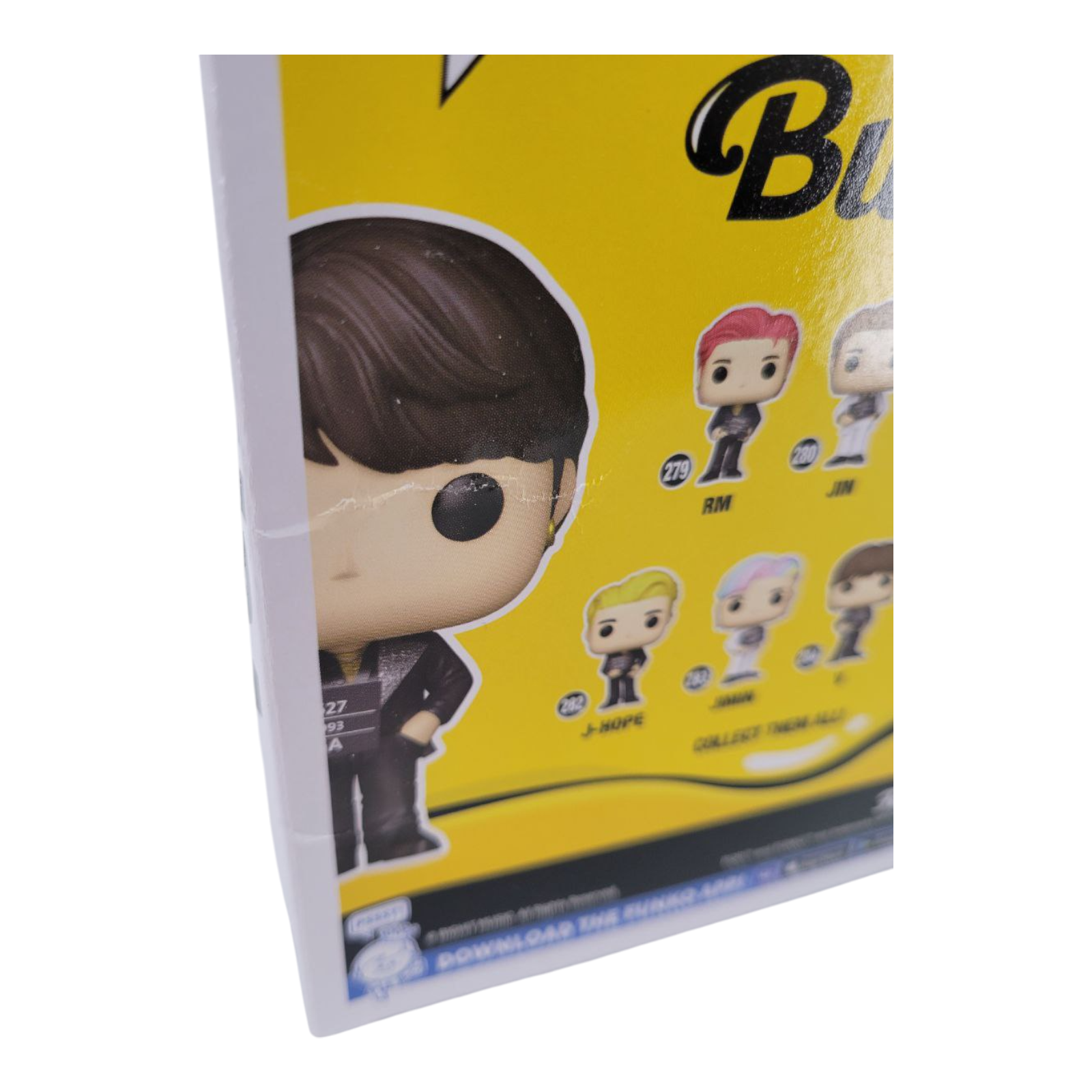 Funko Pop Rocks BTS Suga 281 Vinyl Figure Butter Collection