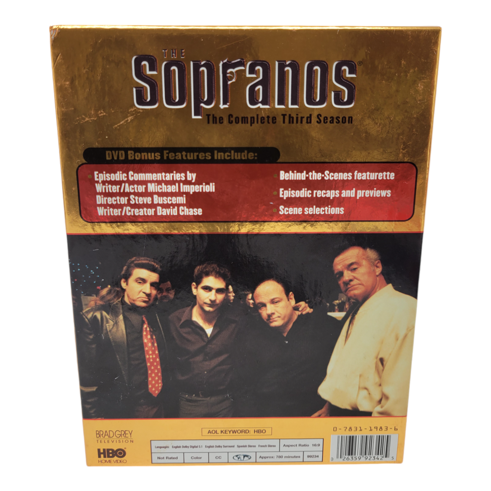 The Sopranos Seasons 1-5 DVD TV Season Sets James Gandolfini