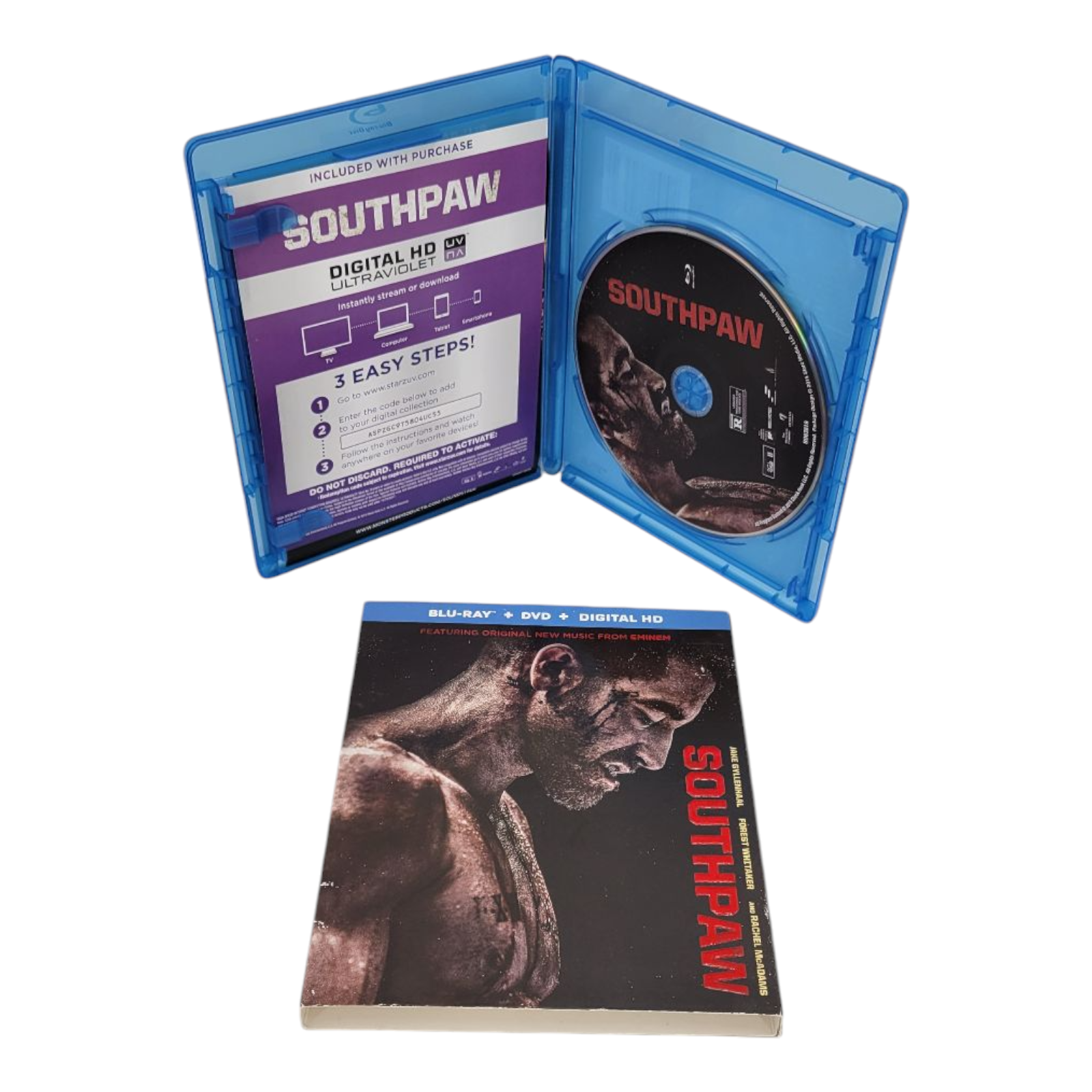 Southpaw and Grudge Match Blu-ray Sports Drama Movie Bundle