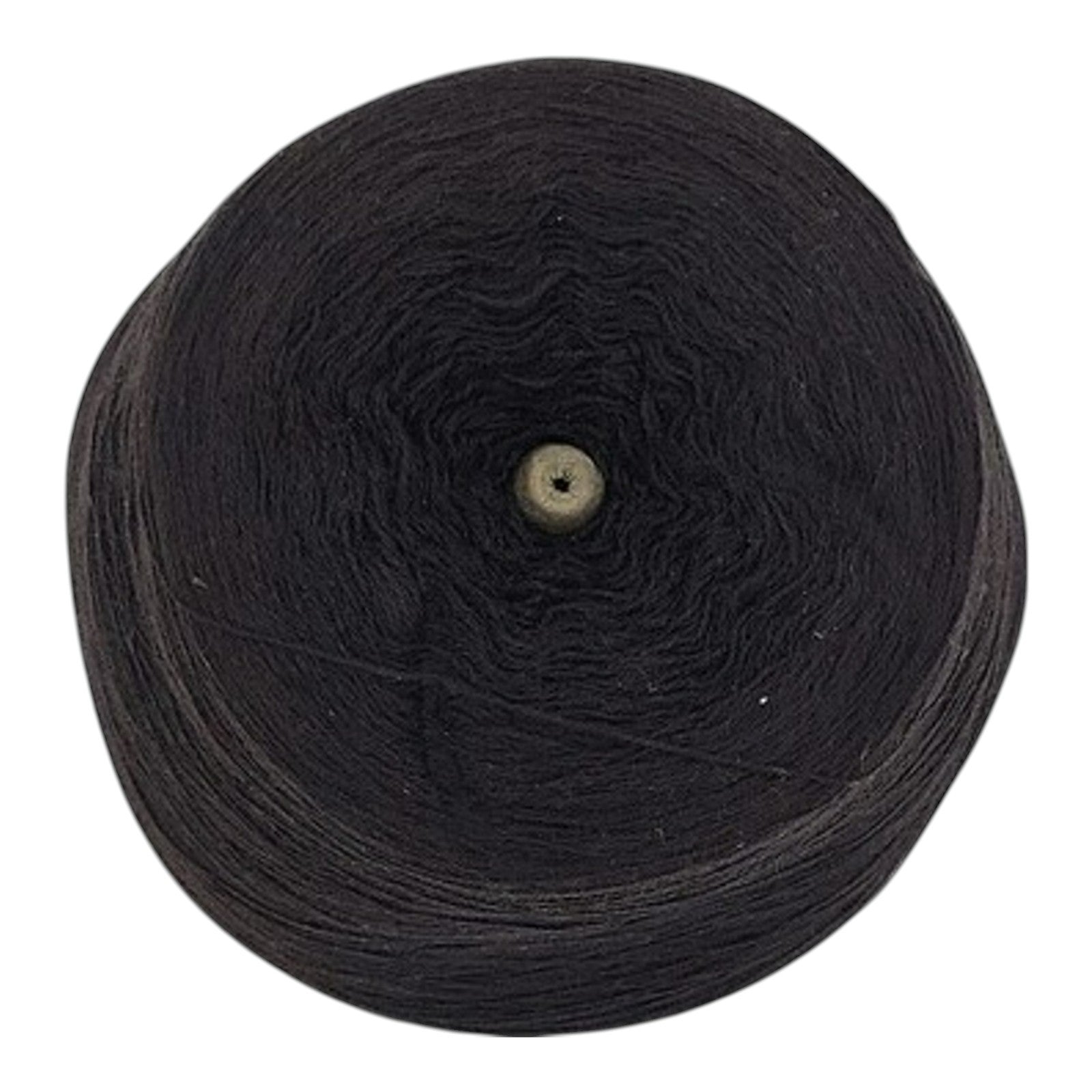 Vintage Acrylic Yarn Black Heather 2/24 Unbranded