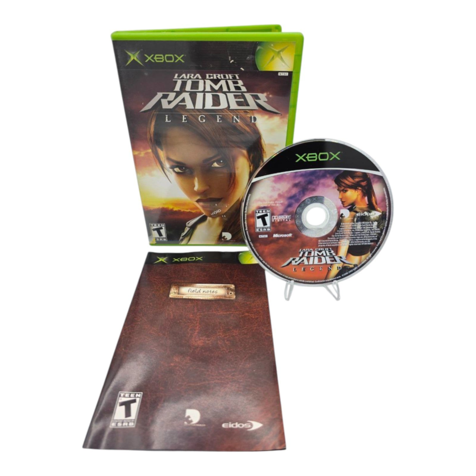 Xbox Lara Croft Tomb Raider Legend Complete with Manual Tested 2006