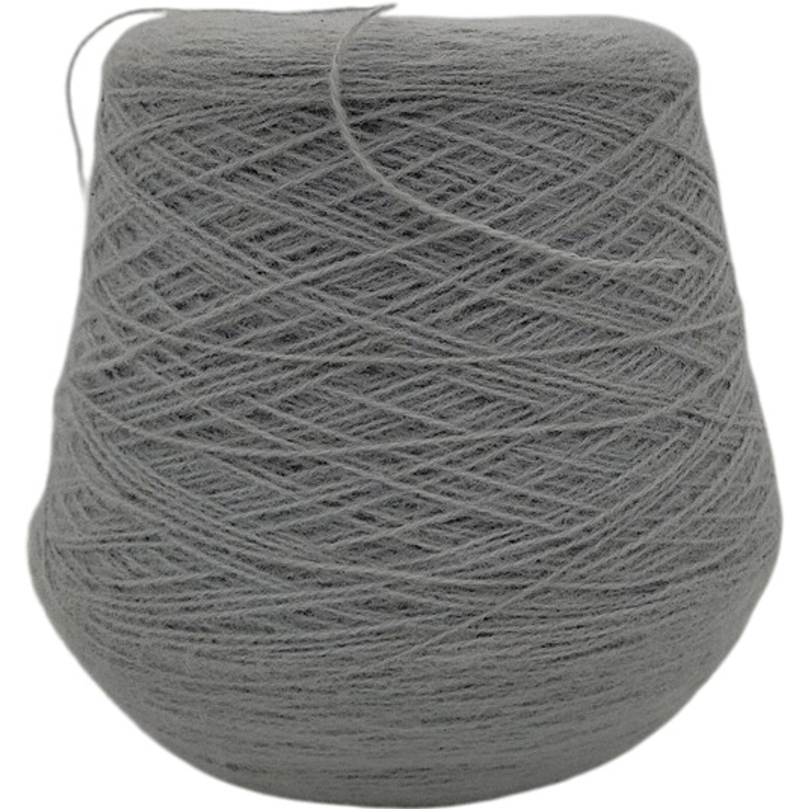 Vintage Templon Acrylic Mohair Blend Dawn Grey Heather 2/12 Yarn Cone