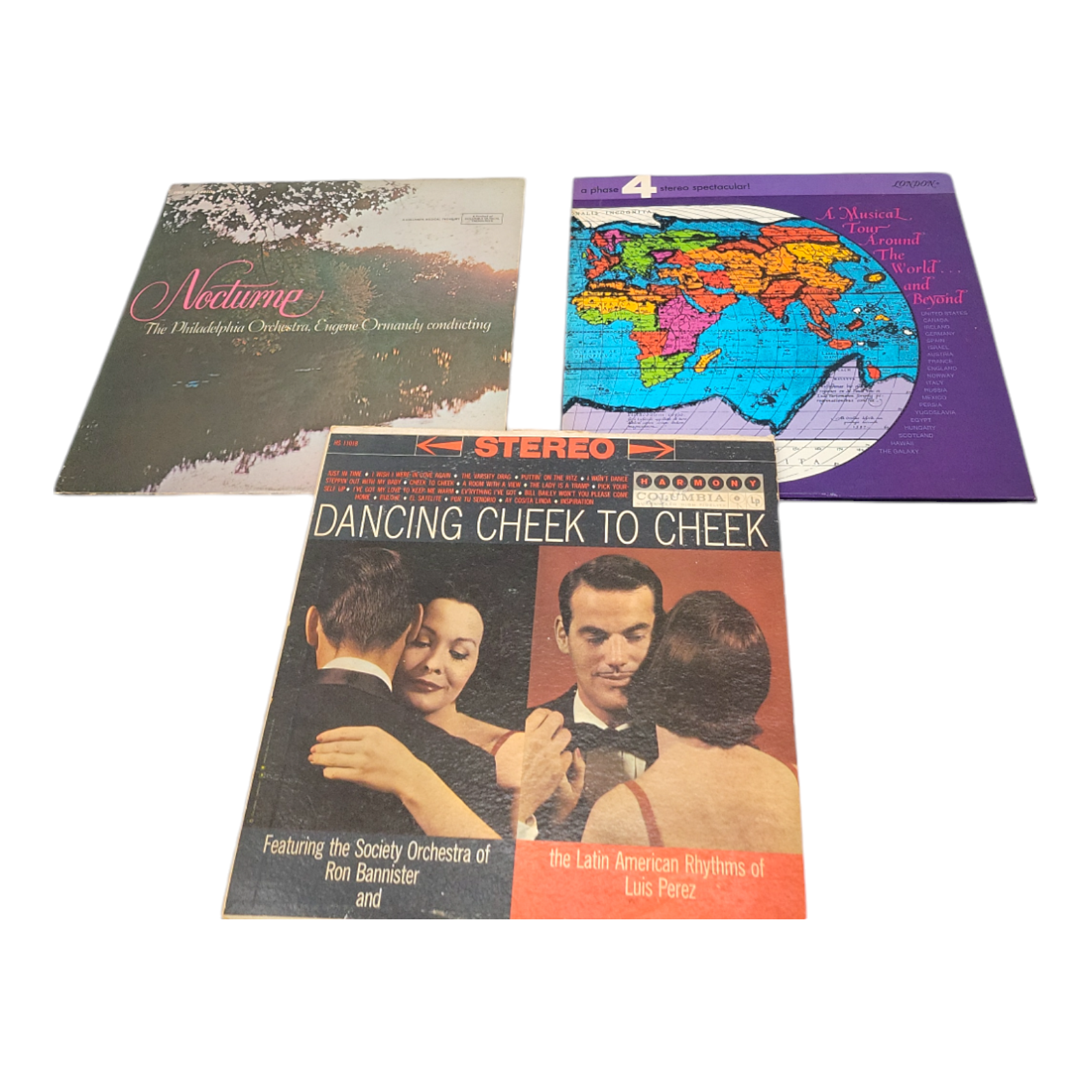 Vintage Vinyl Symphony and Orchestra Music LP 3 Record Bundle