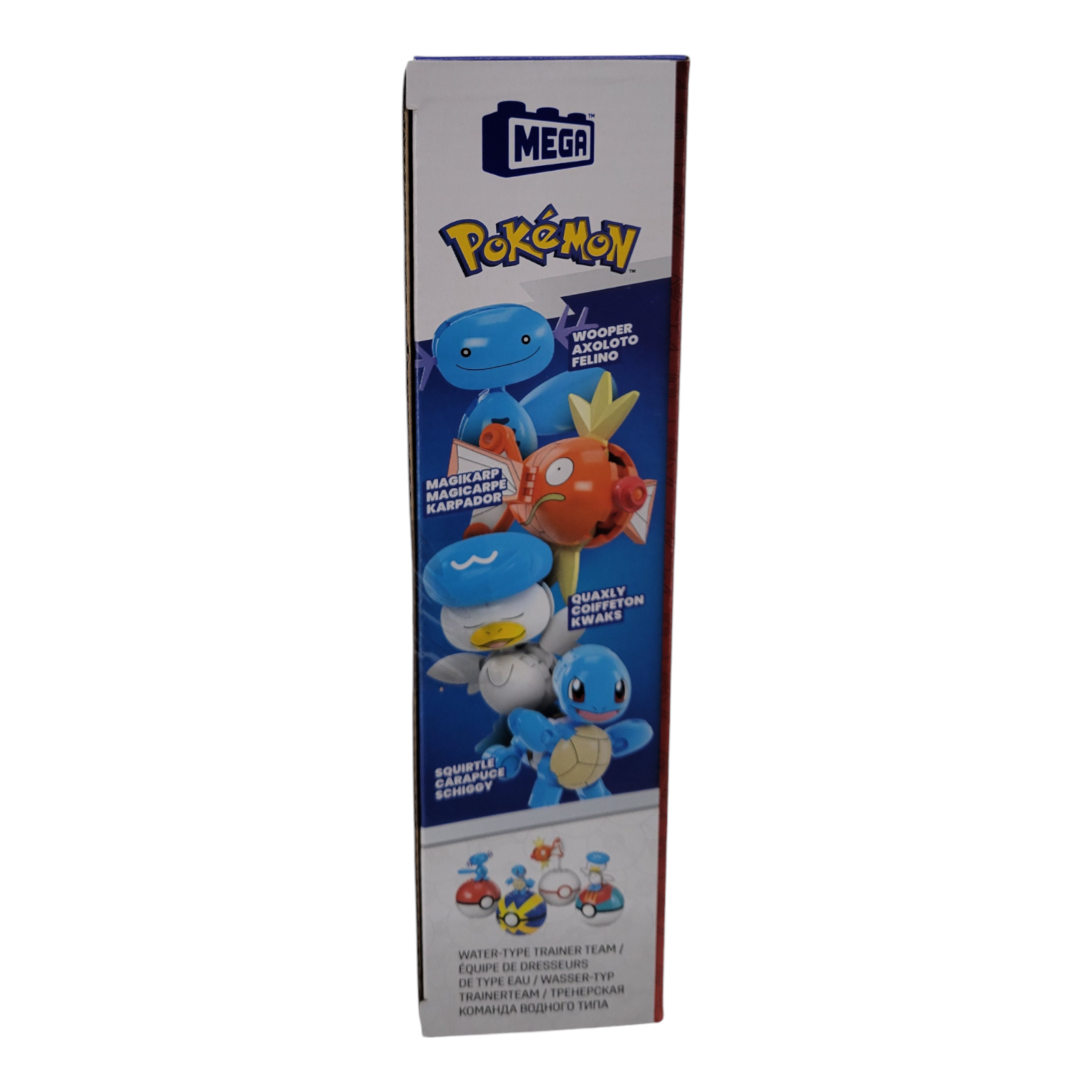 Mega Construx Pokémon Water Type Trainer Team Action Figure Building Toys Set