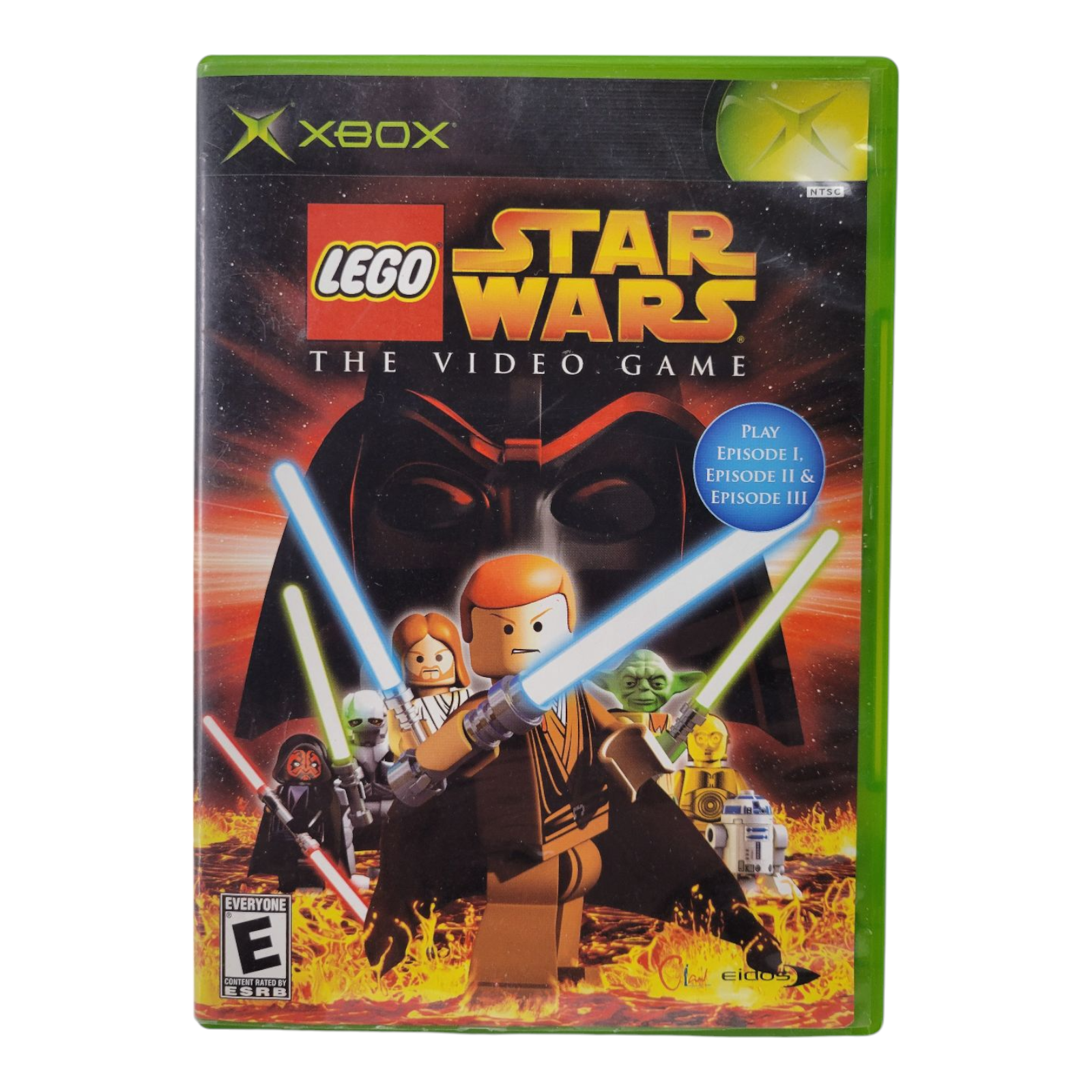 LEGO Star Wars The Video Game Xbox 2005 Complete Manual Case