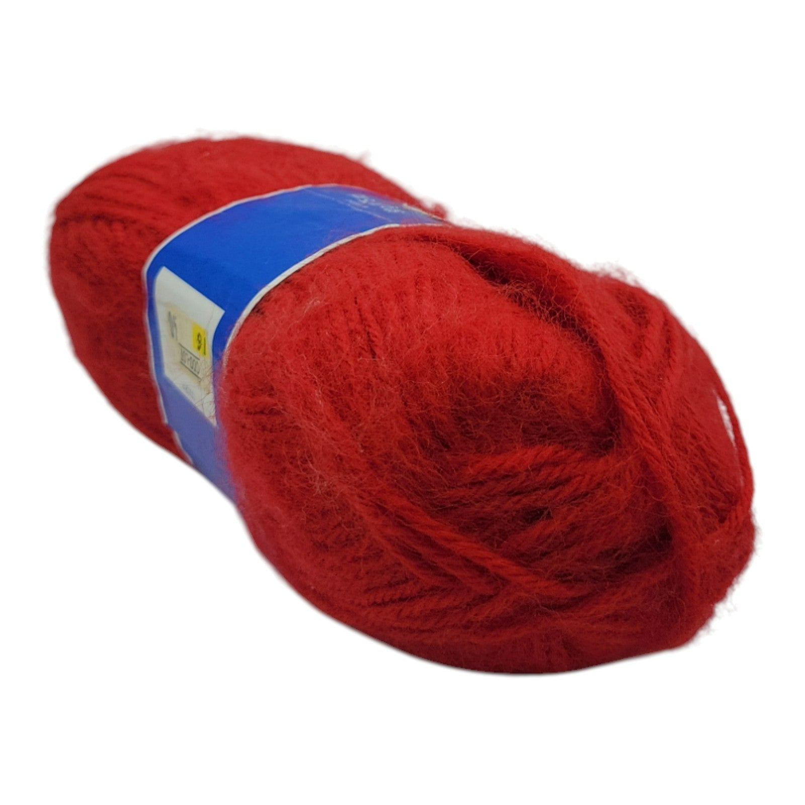Vintage 1980s TG&Y Promotion Knitting Yarn Bright Red