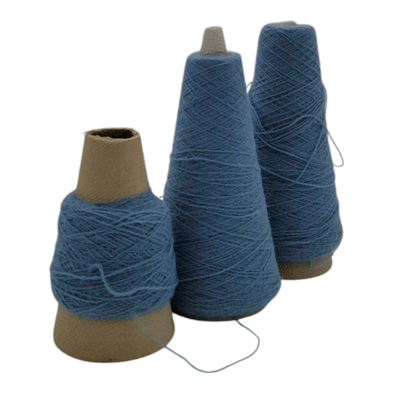Vintage 1980s Templon Lavander Yarn Cone 2/24 Lot of 3