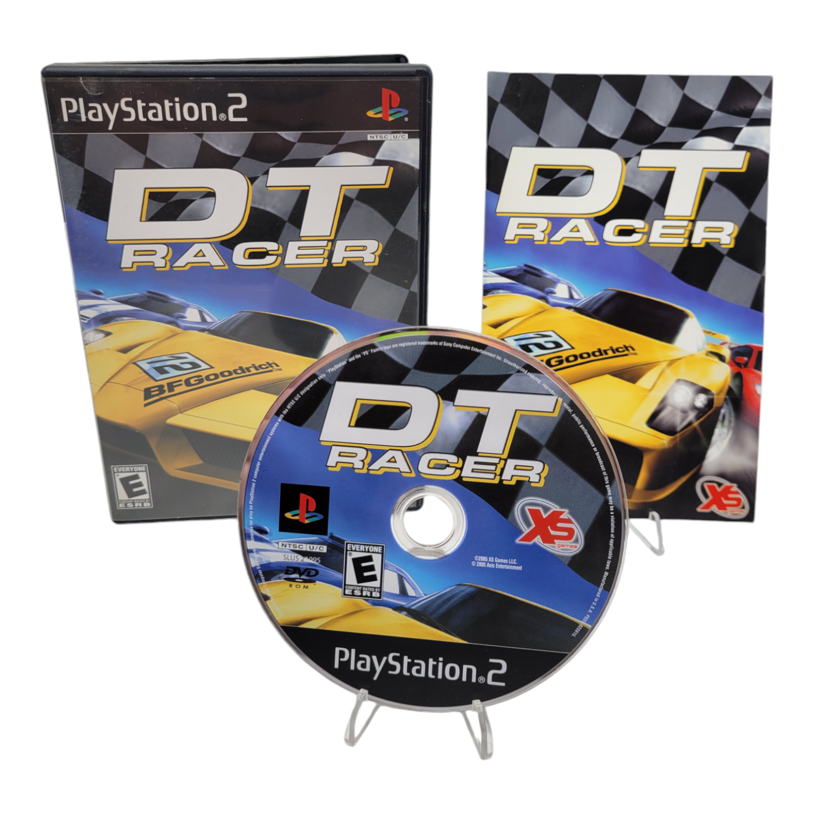 XS Games DT Racer PS2 PlayStation 2 Racing Game Complete with Manual 2005