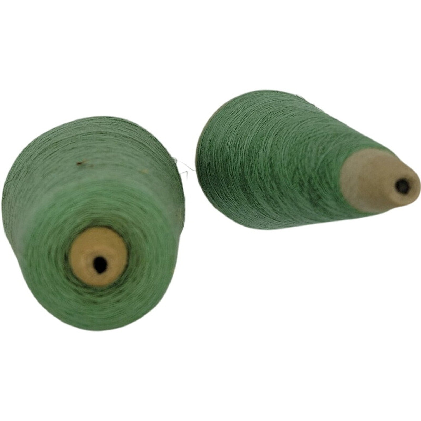 Vintage 1977 Marion Dyers 1/28 Acrylic Cone Yarn Pine 64 Lot of 2