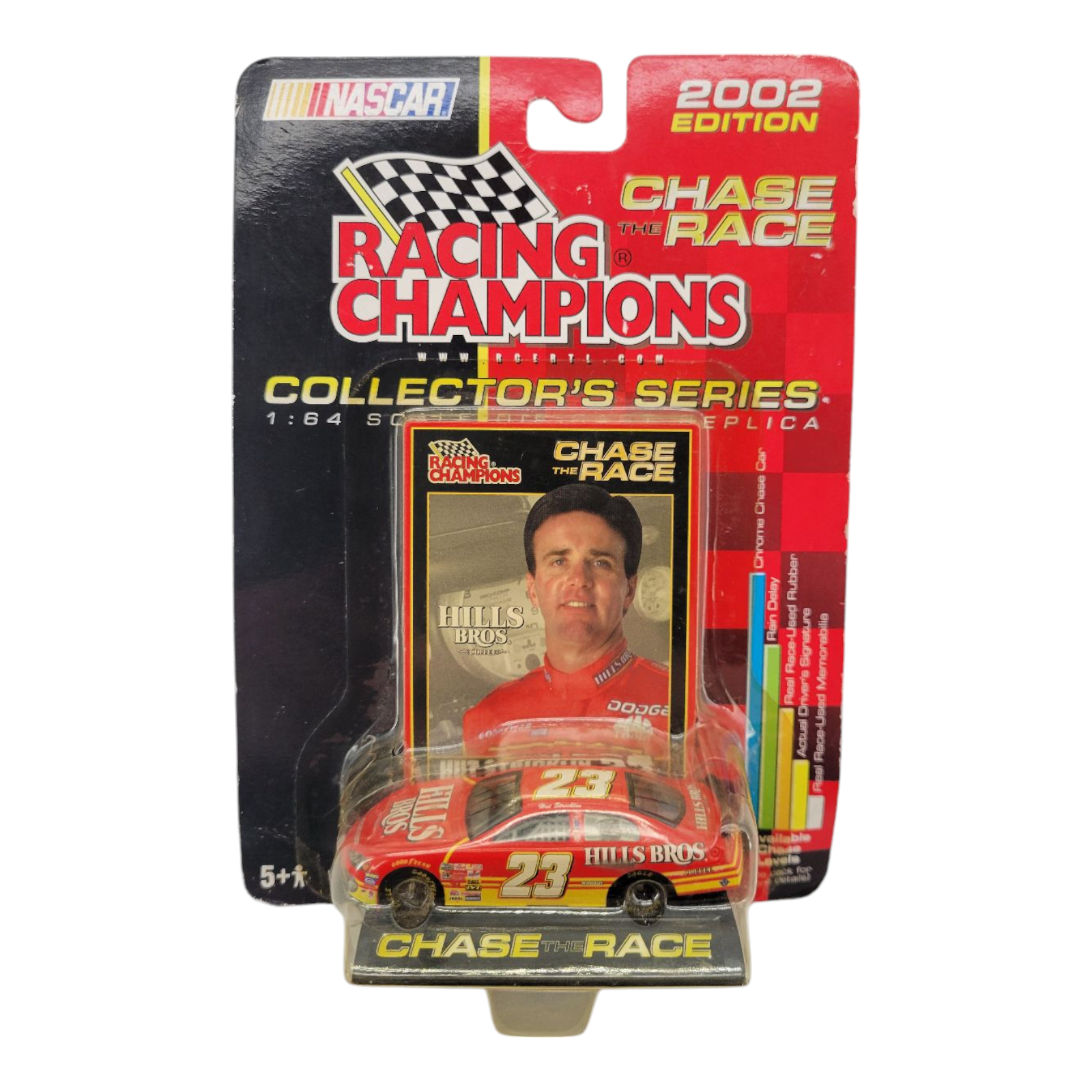 Racing Champions Collector's Series Chase the Race #23 Hills Bros 2002 Edition