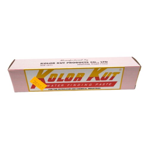 Kolor Kut Water Finding Paste 3 Ounce Tube Petroleum and Chemical Industries