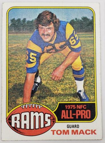 1976 Topps Chewing Gum Football Cards Los Angeles Rams