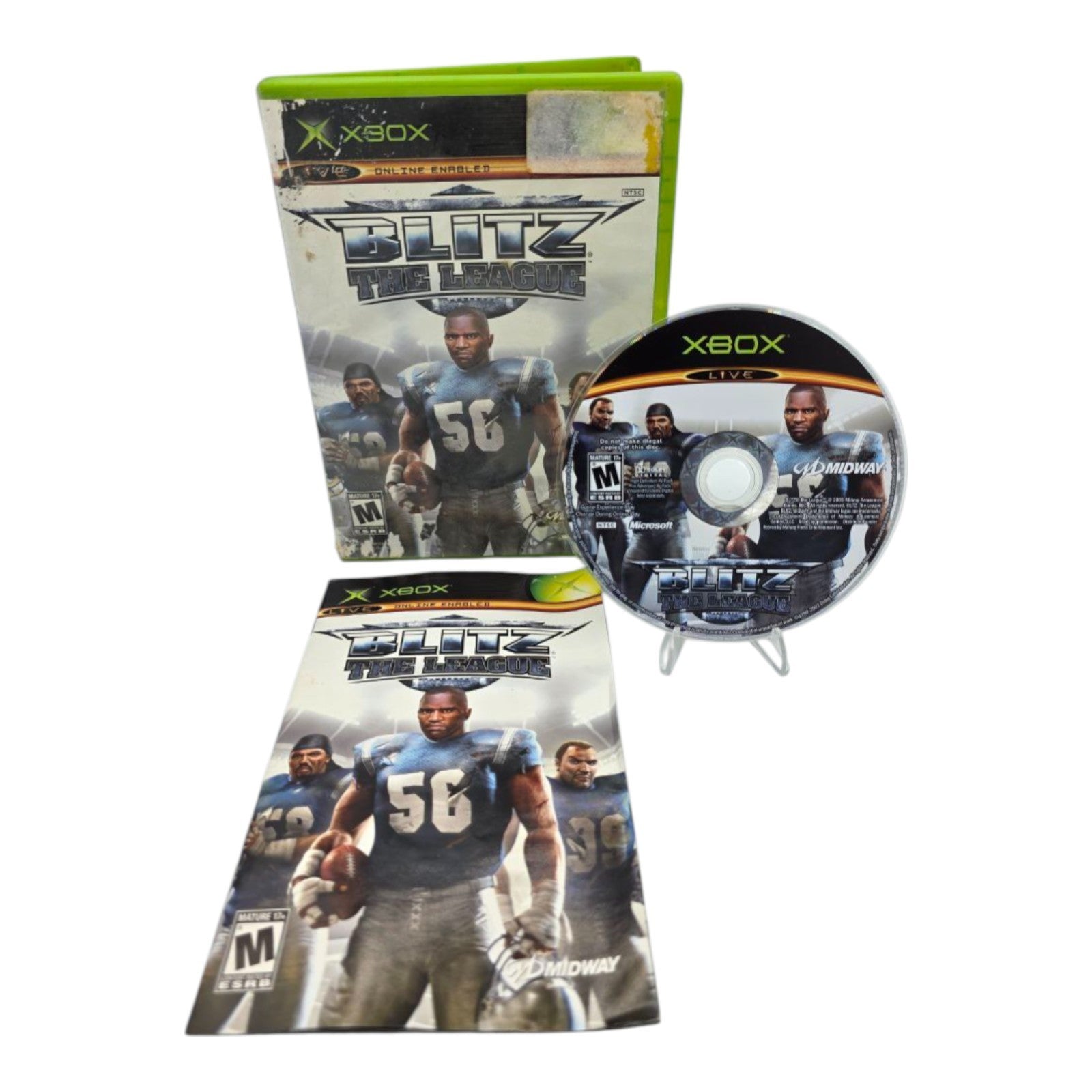 Xbox Blitz The League Complete with Manual Tested 2005