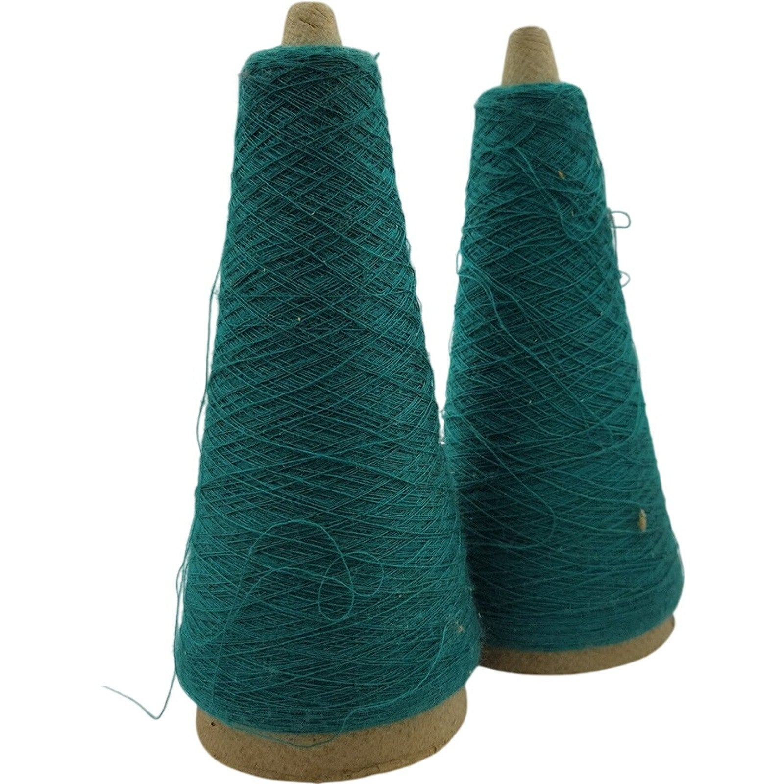 Vintage 1980s Phoenix Dye Works 1/28 Avondale 37973 Cone Yarn Lot of 2