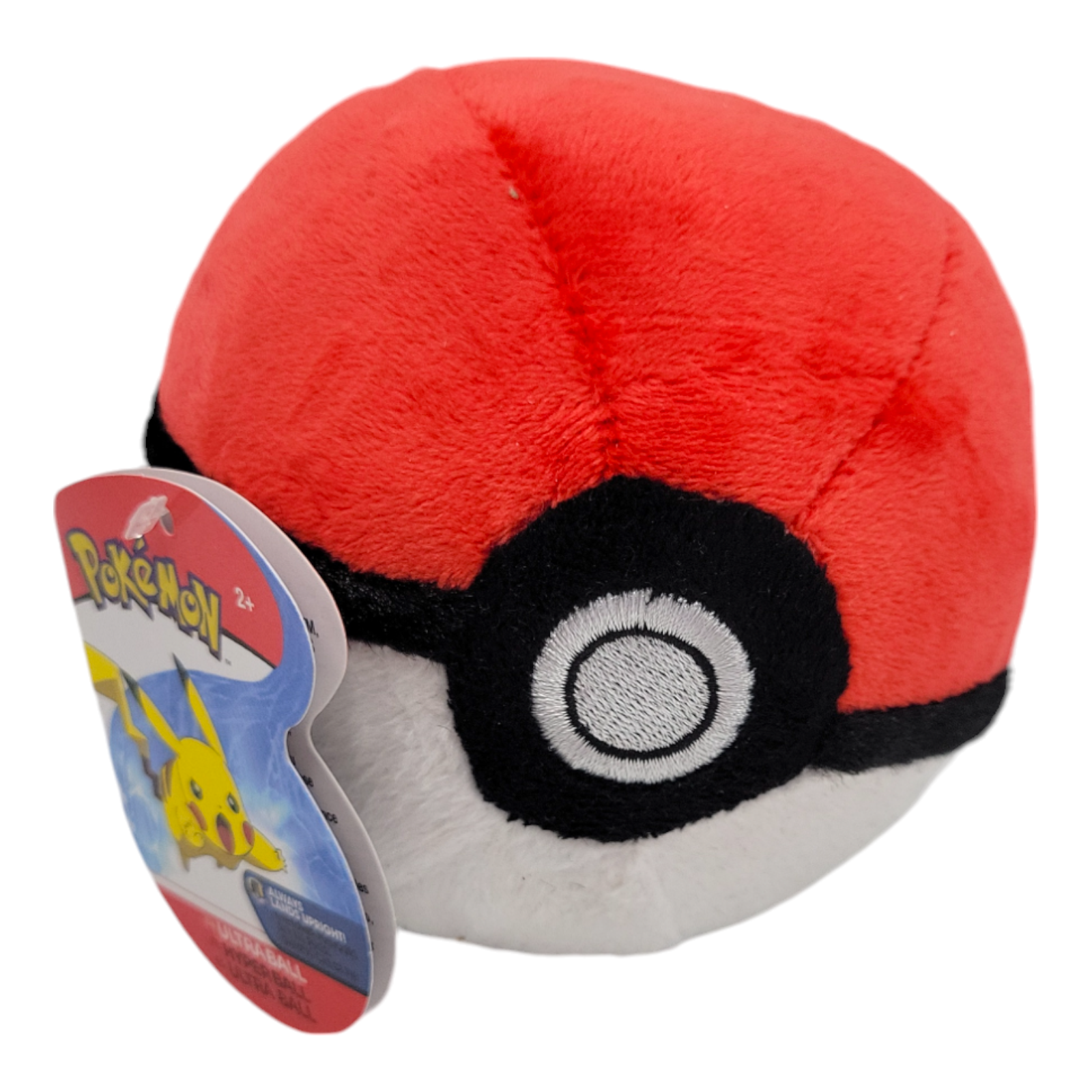 Pokemon Plush Poke Ball by Wicked Cool Toys Soft Collectible Plush Toy Item