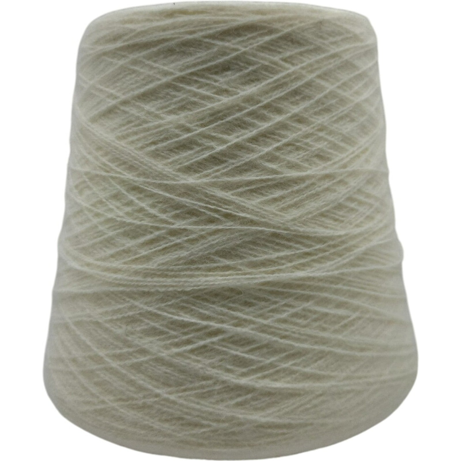 Vintage Spinnerin 2/24 Acrylic Cone Yarn Bone 20642